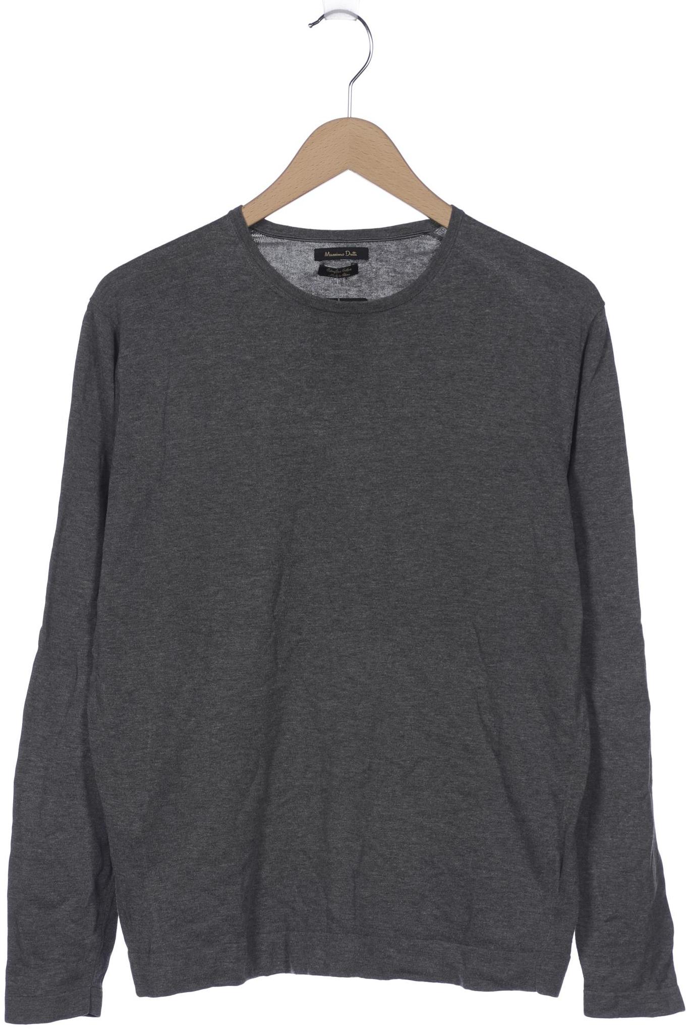 

Massimo Dutti Herren Pullover, grau, Gr. 52