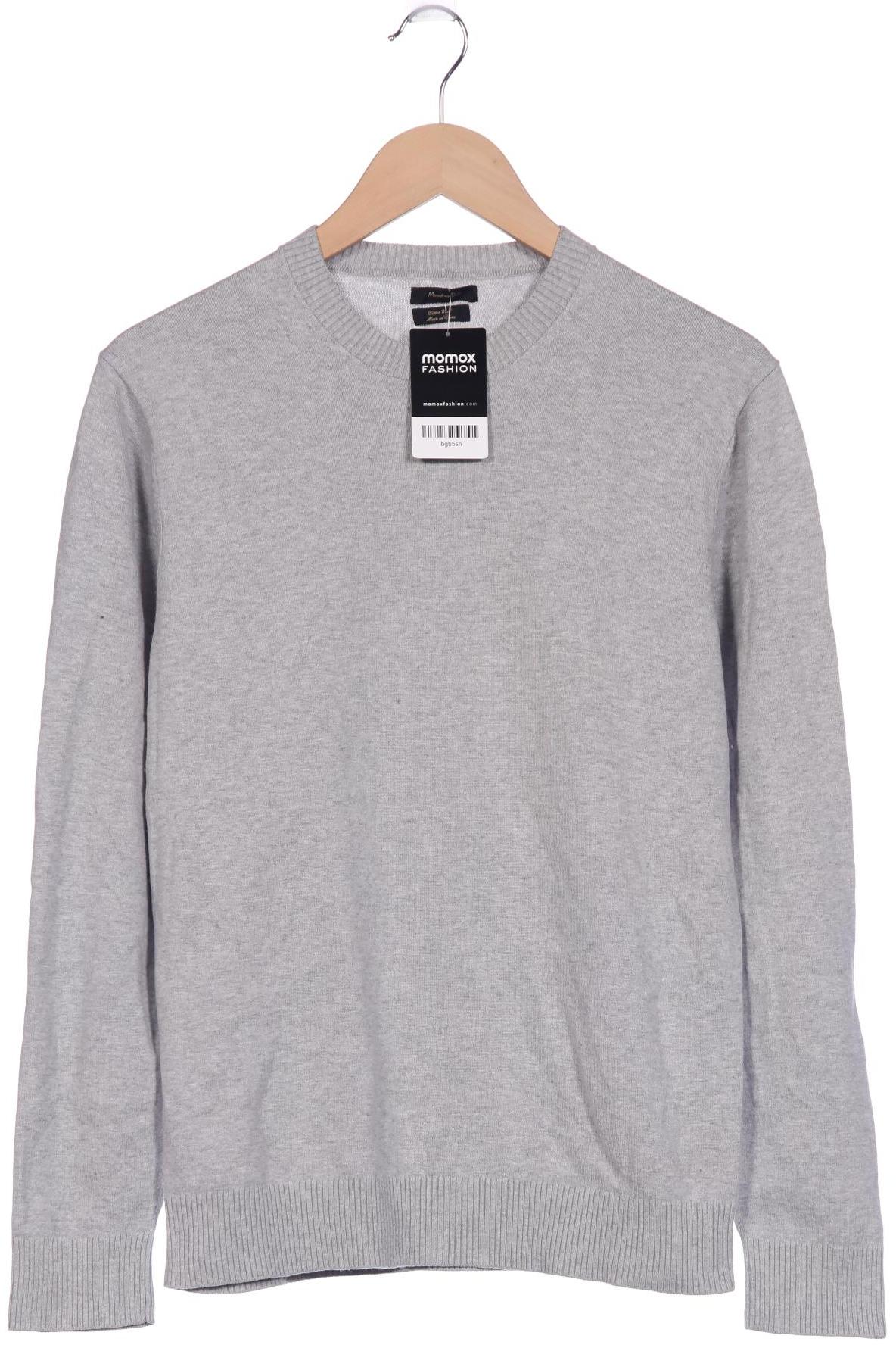 

Massimo Dutti Herren Pullover, grau, Gr. 48