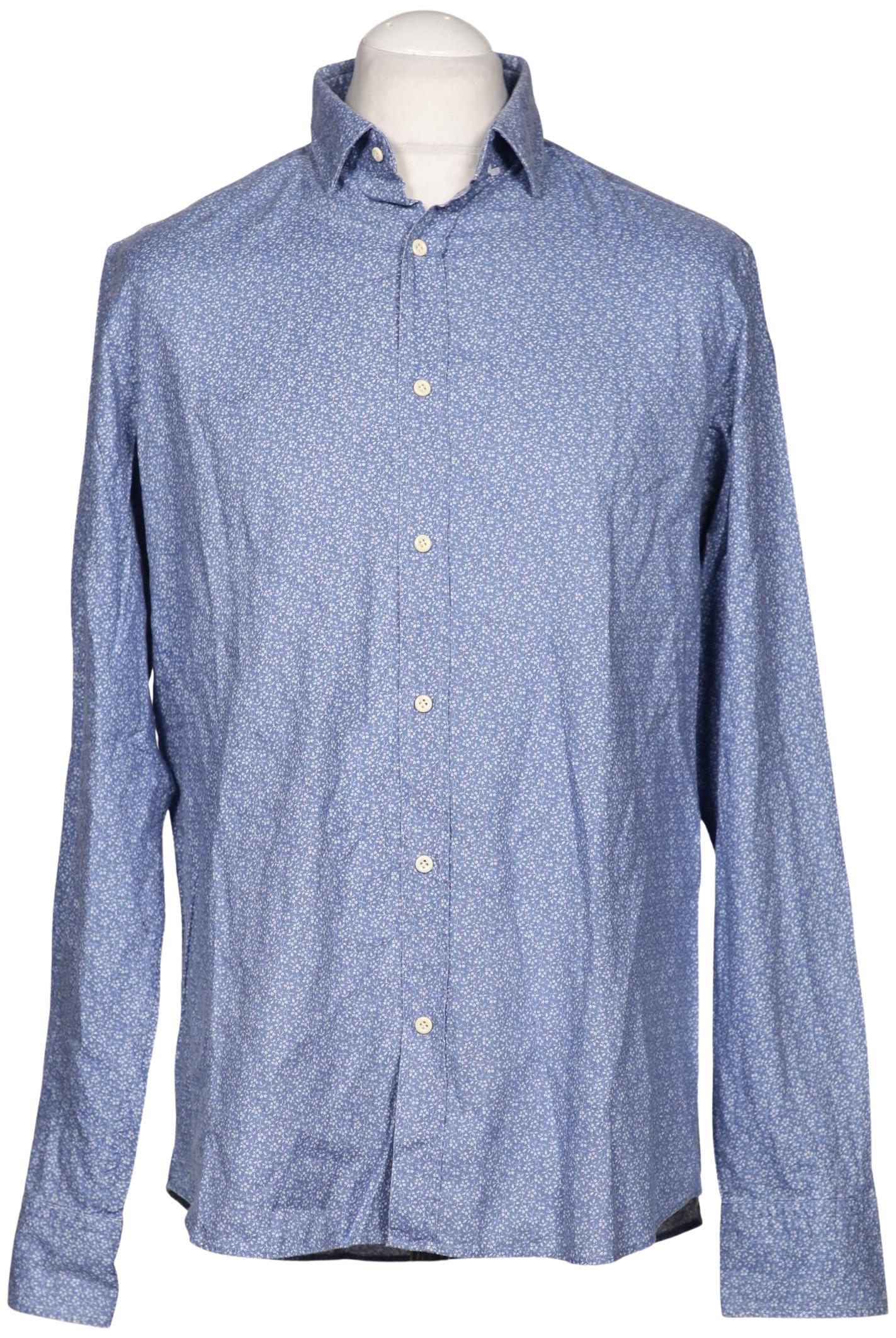 

Massimo Dutti Herren Hemd, hellblau, Gr. 52