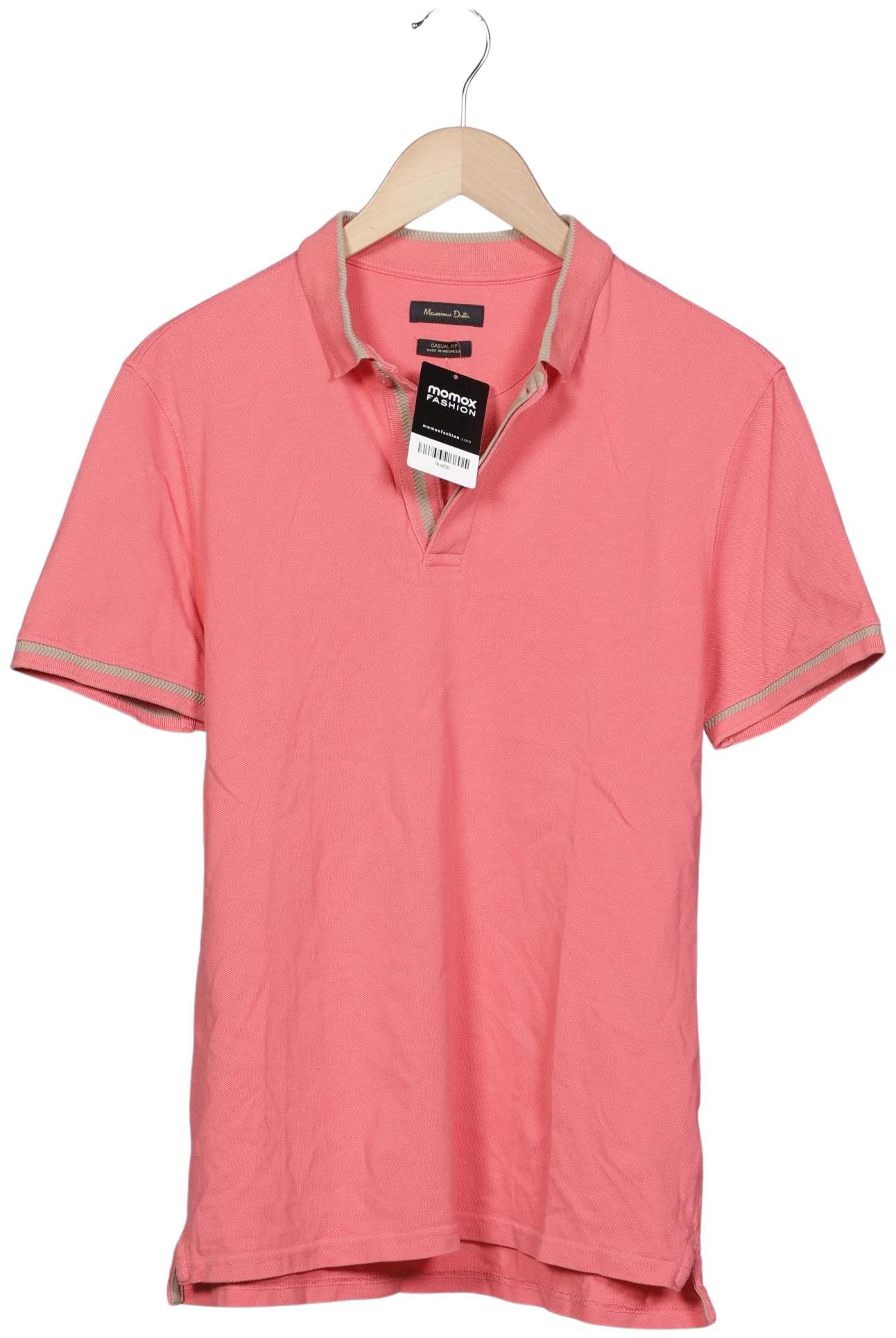 

Massimo Dutti Herren Poloshirt, pink, Gr. 52