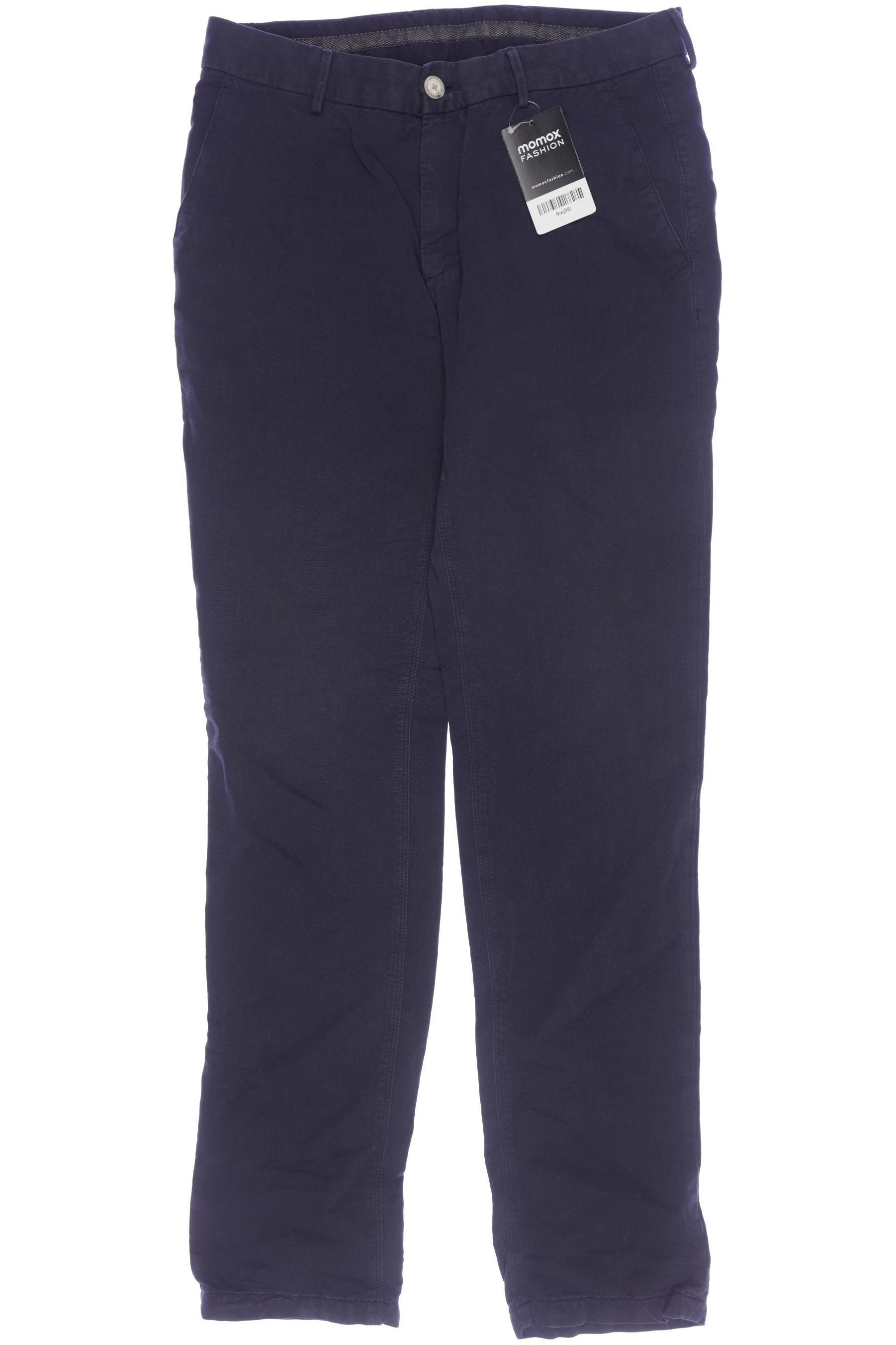 

Massimo Dutti Herren Stoffhose, marineblau, Gr. 30