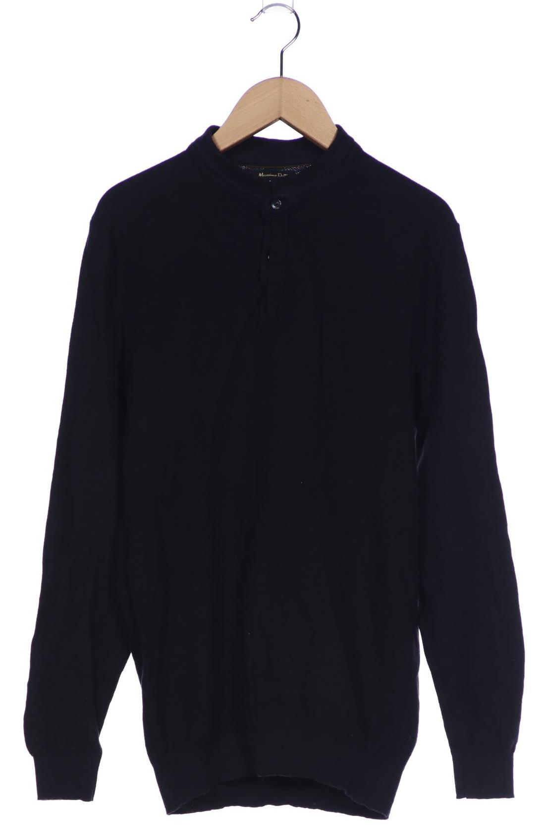 

Massimo Dutti Herren Pullover, marineblau, Gr. 48