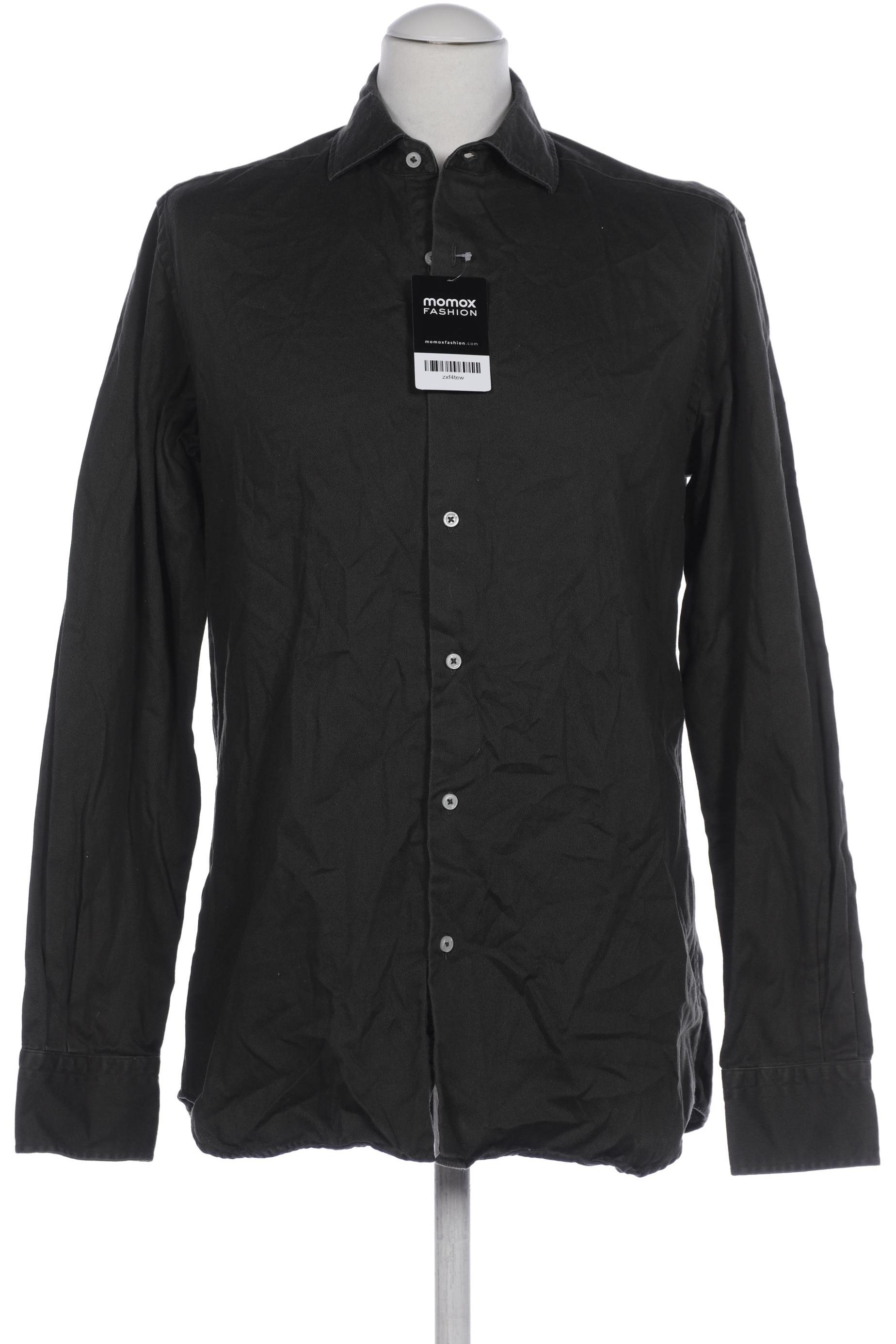 

Massimo Dutti Herren Hemd, grün, Gr. 48