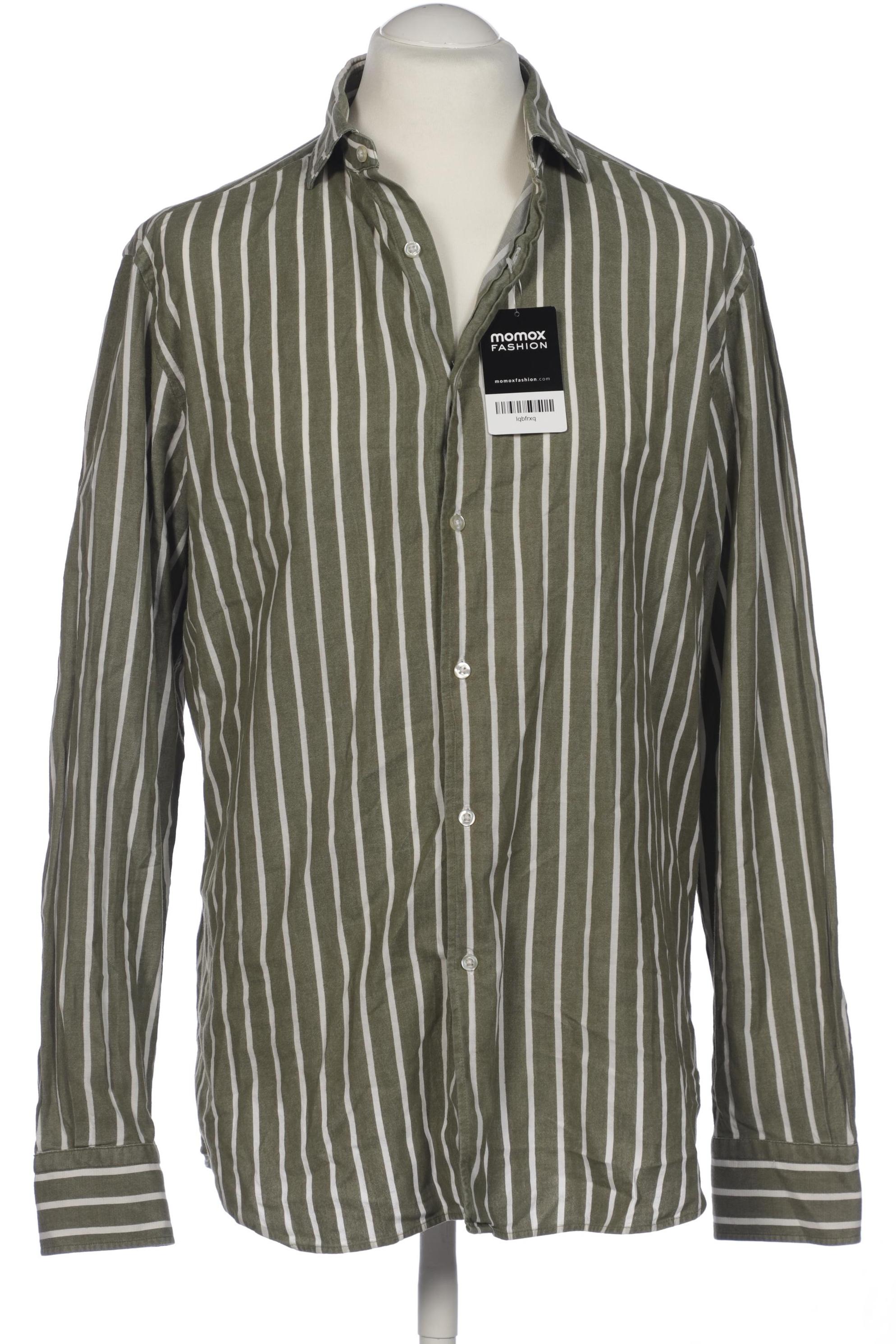 

Massimo Dutti Herren Hemd, grün, Gr. 54