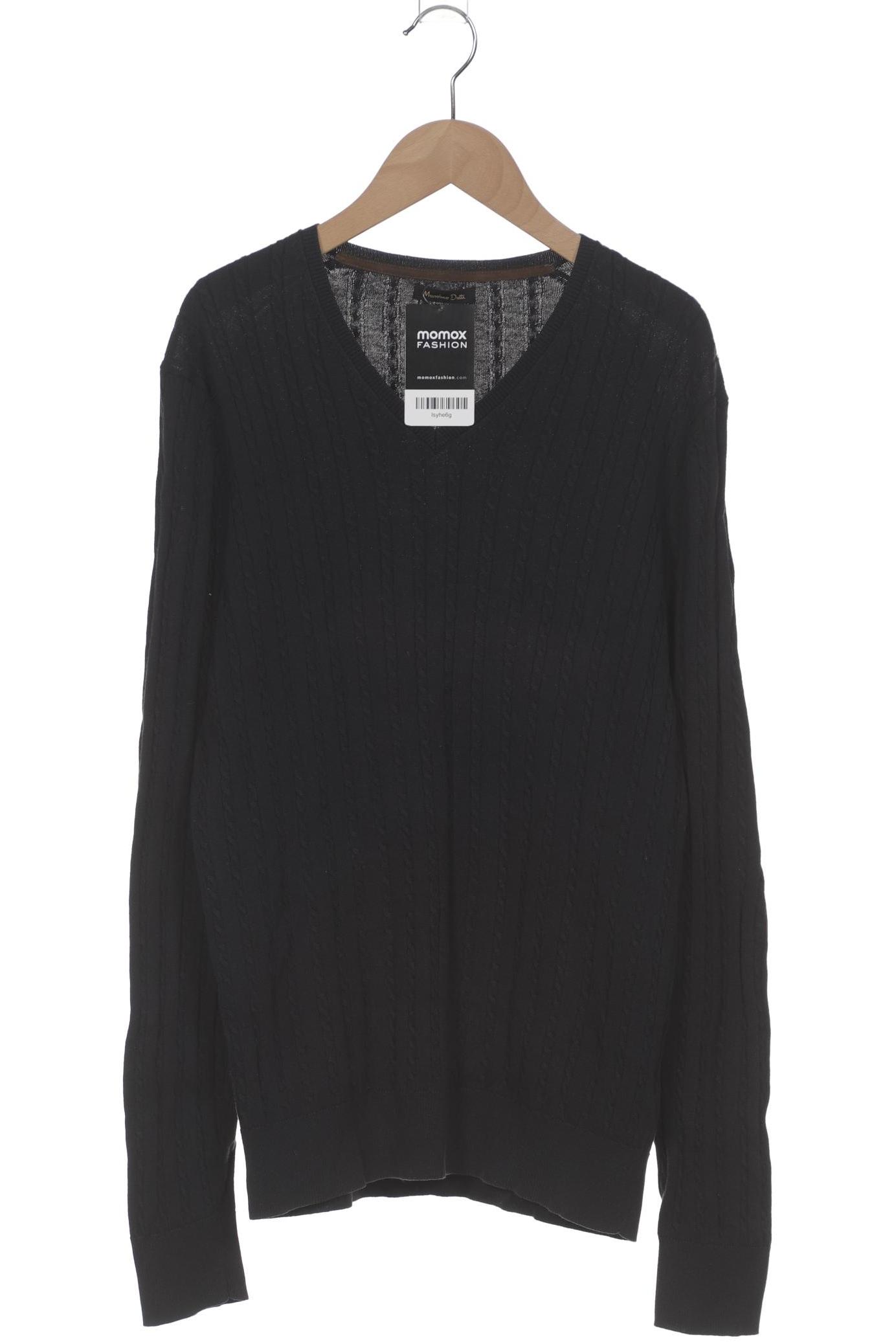 

Massimo Dutti Herren Pullover, schwarz, Gr. 52