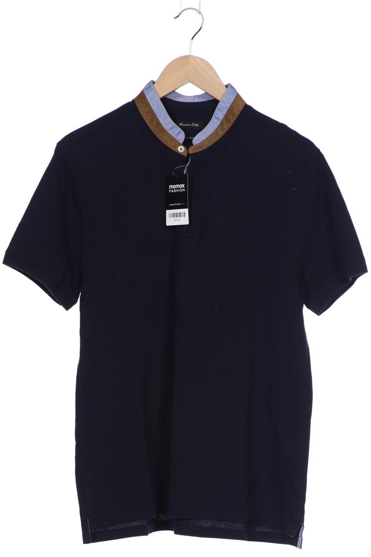 

Massimo Dutti Herren Poloshirt, marineblau, Gr. 54