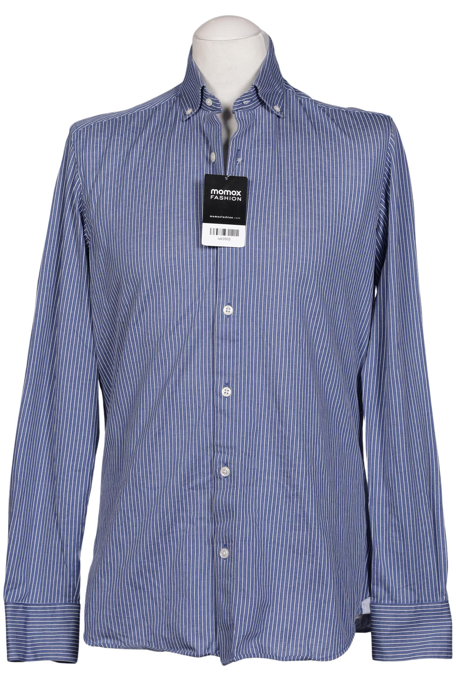 

Massimo Dutti Herren Hemd, marineblau, Gr. 48