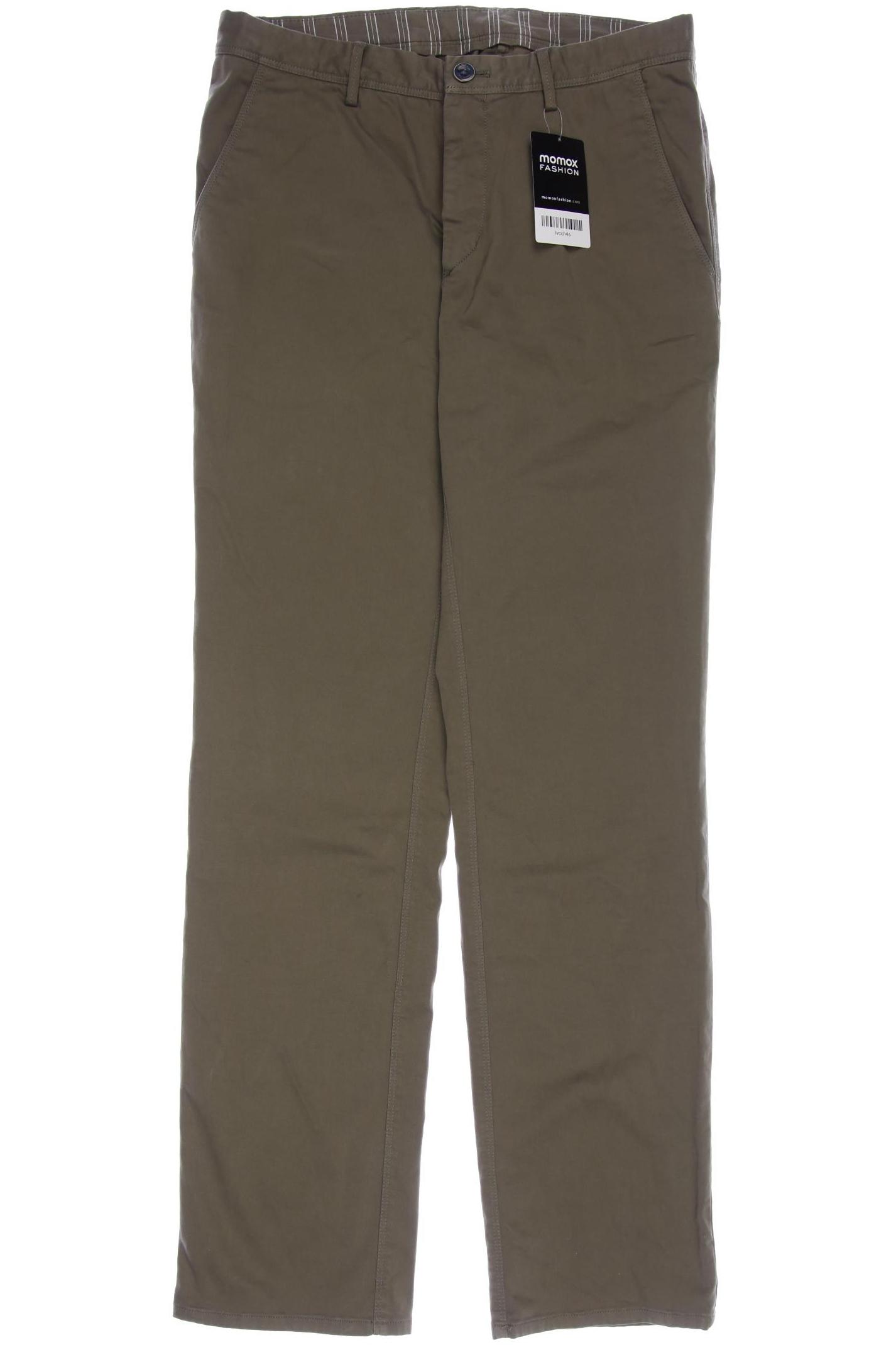 

Massimo Dutti Herren Stoffhose, grün, Gr. 30