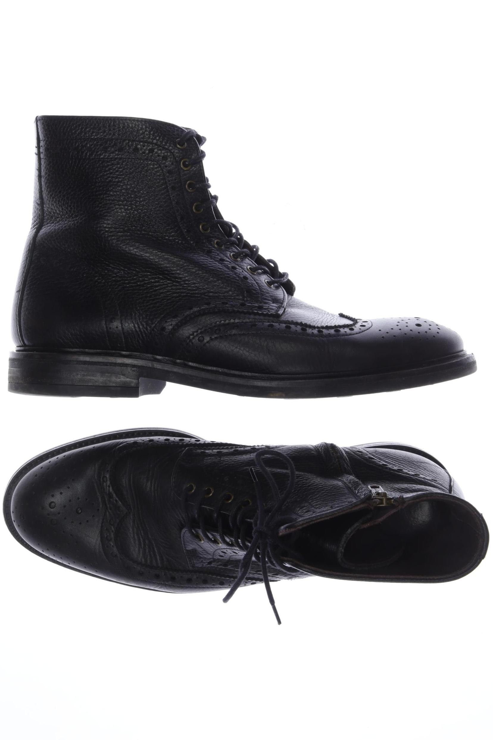 

Massimo Dutti Herren Stiefel, schwarz, Gr. 45
