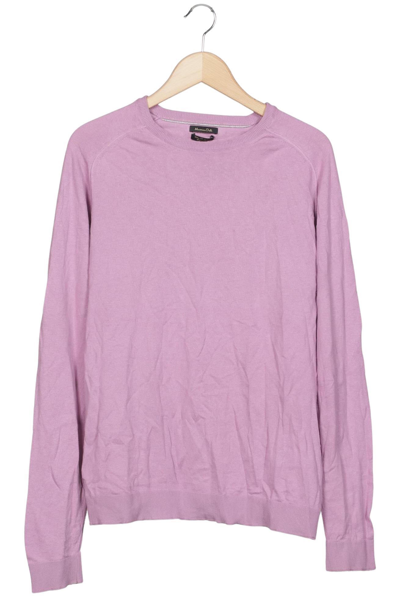 

Massimo Dutti Herren Pullover, flieder, Gr. 54
