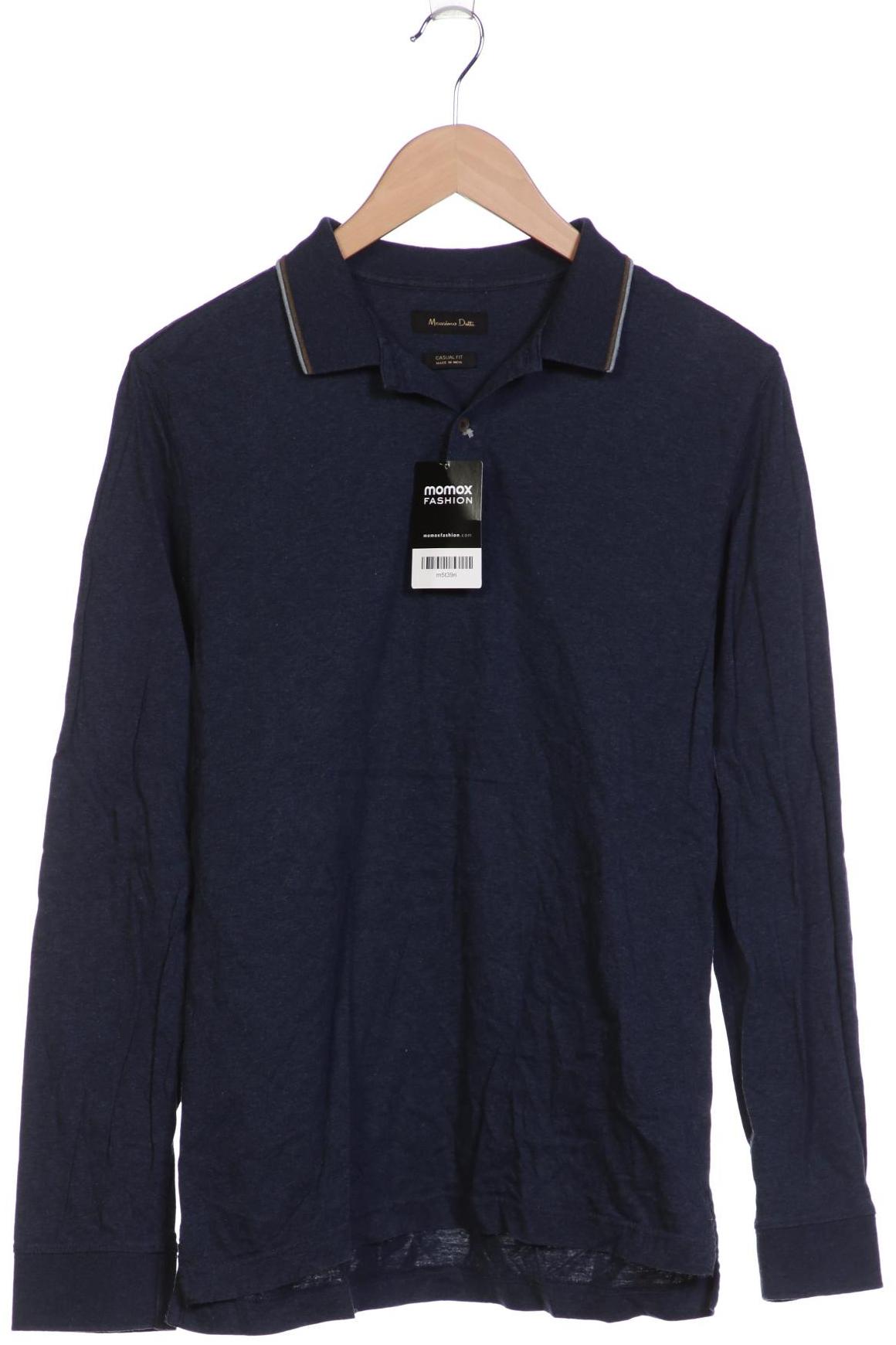 

Massimo Dutti Herren Poloshirt, marineblau, Gr. 48