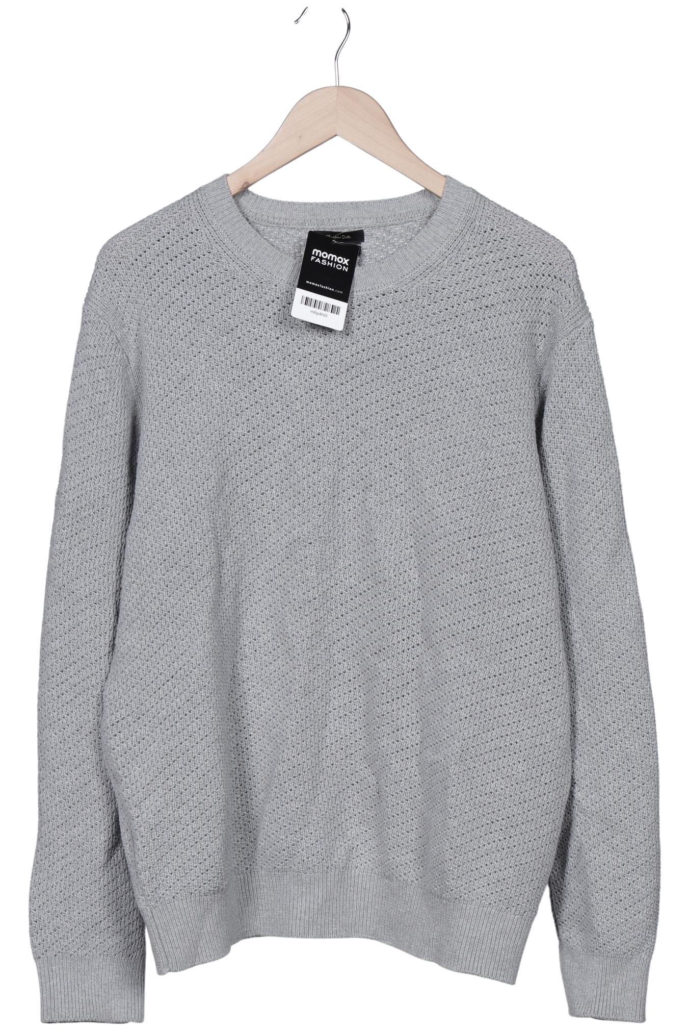 

Massimo Dutti Herren Pullover, grau, Gr. 52