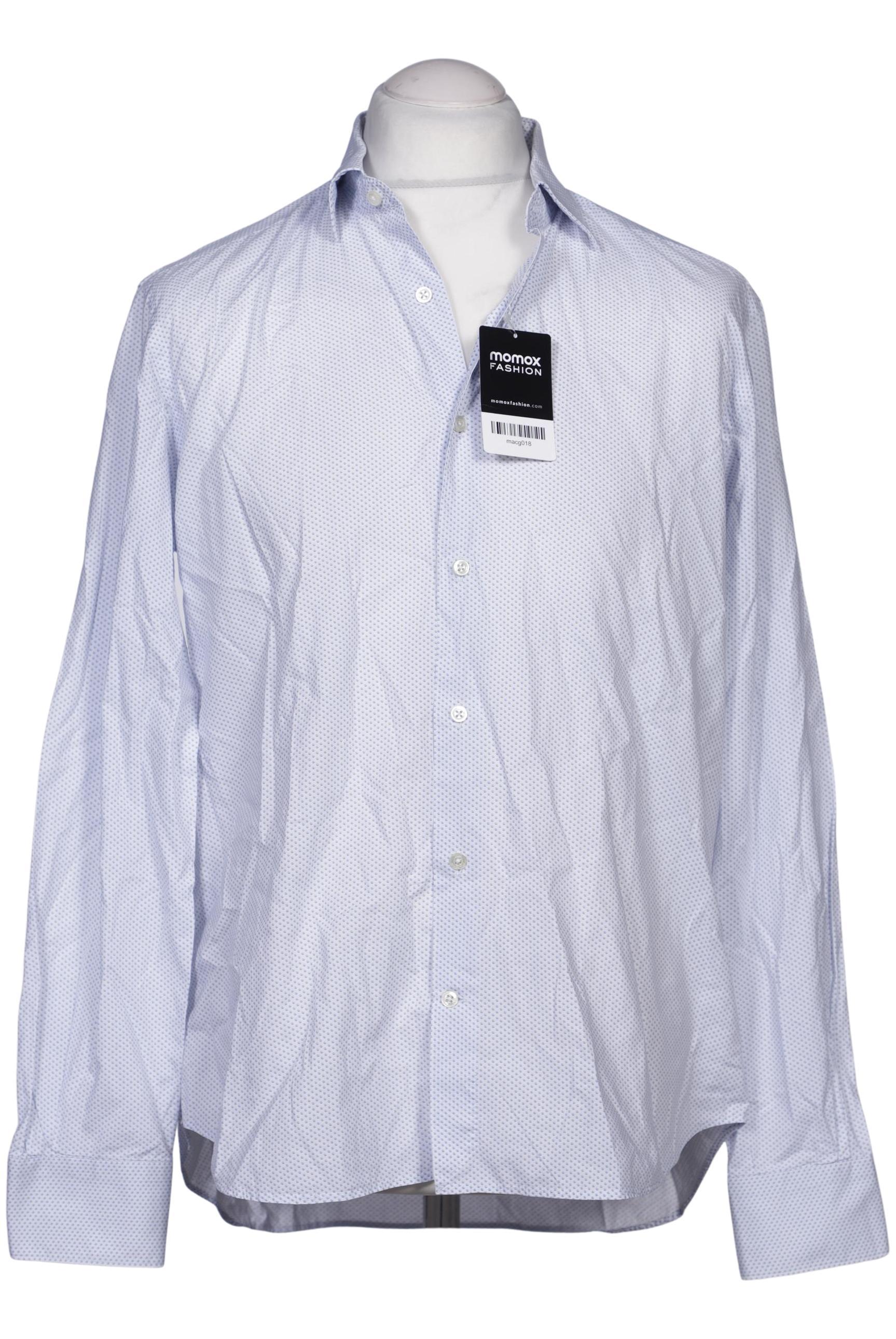 

Massimo Dutti Herren Hemd, hellblau, Gr. 52