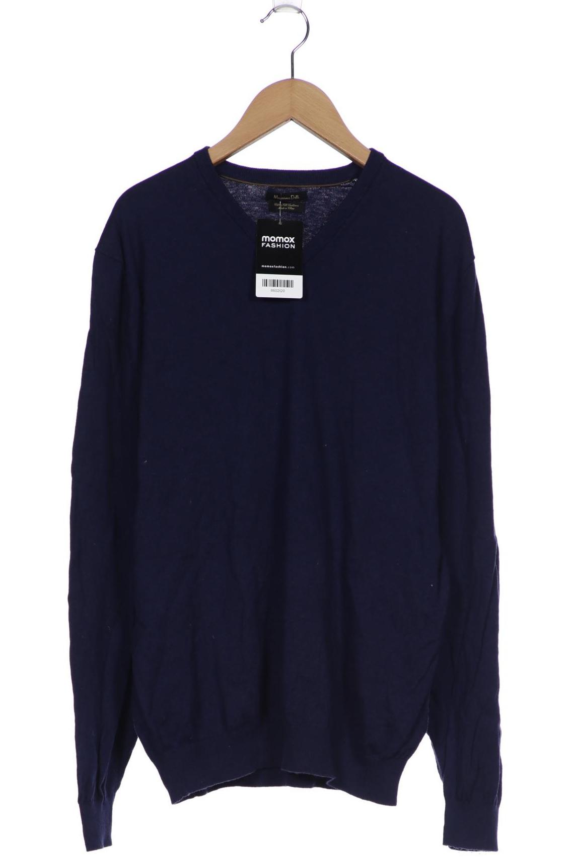 

Massimo Dutti Herren Pullover, marineblau, Gr. 54