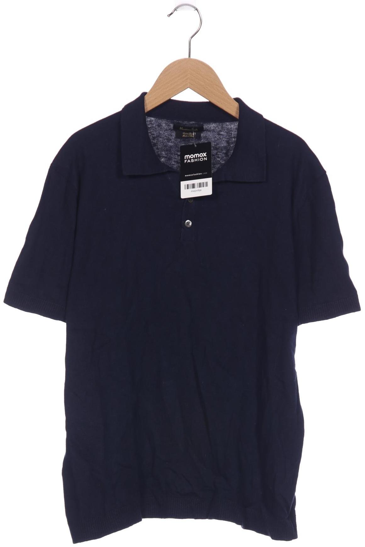 

Massimo Dutti Herren Poloshirt, marineblau, Gr. 52