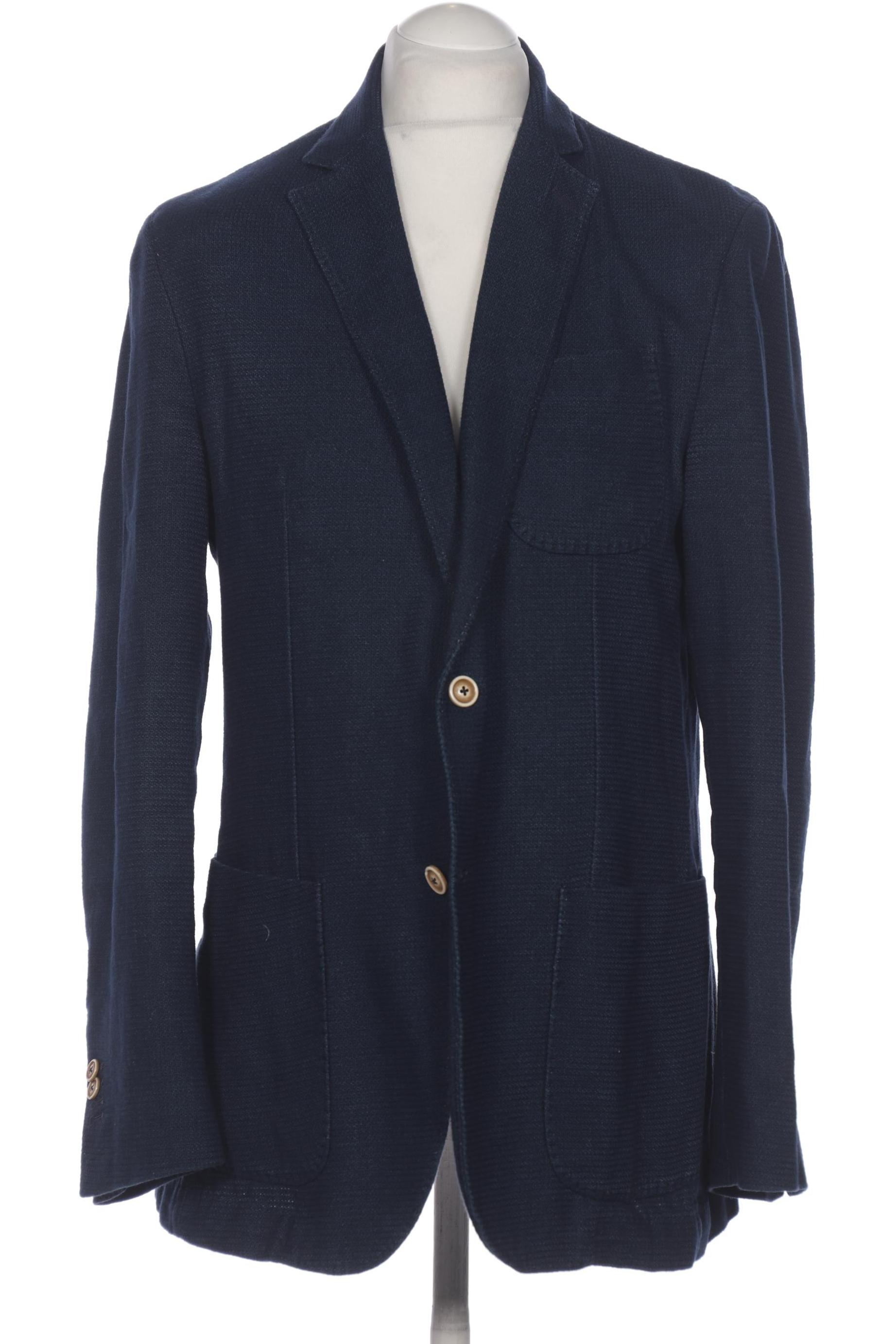 

Massimo Dutti Herren Sakko, marineblau, Gr. 52