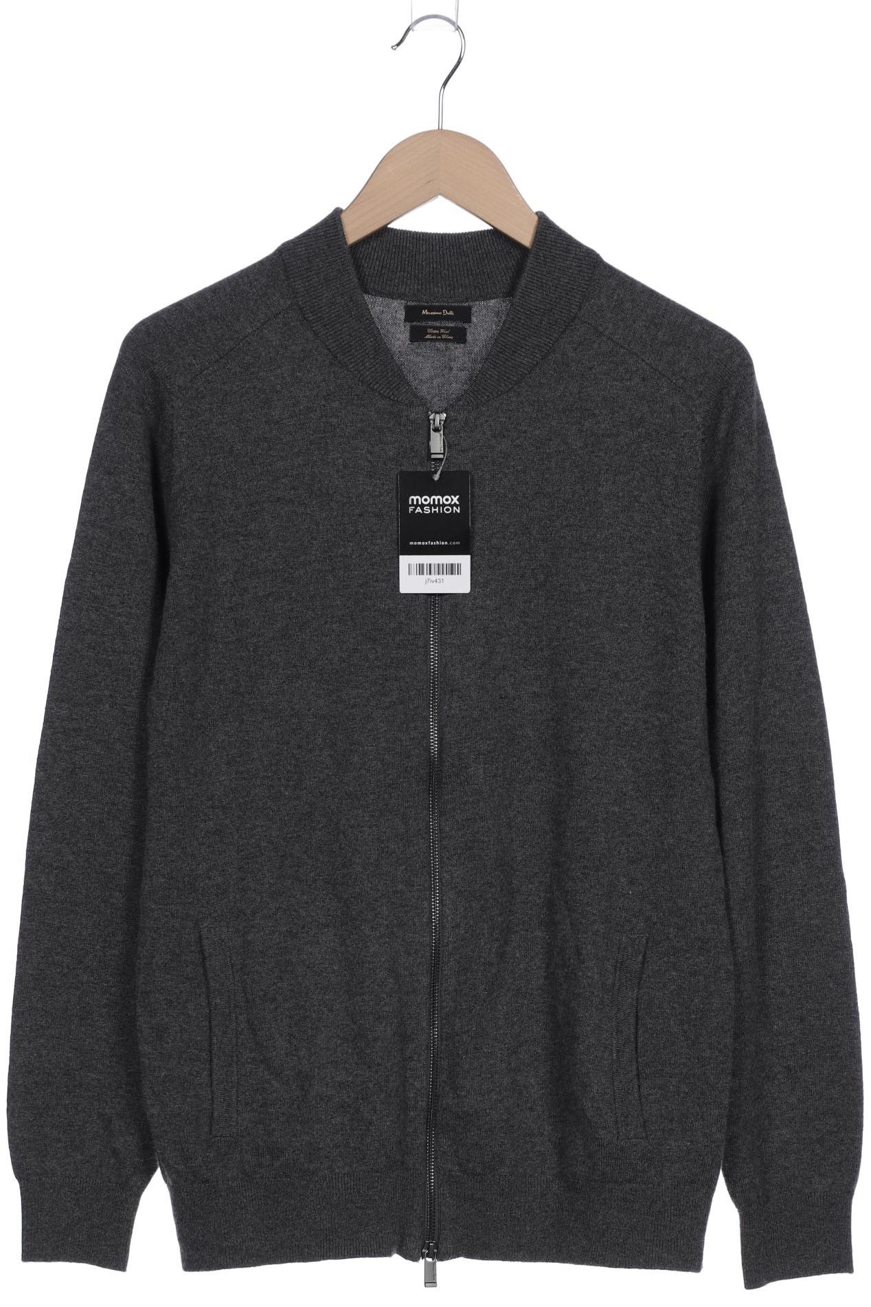 

Massimo Dutti Herren Strickjacke, grau, Gr. 52