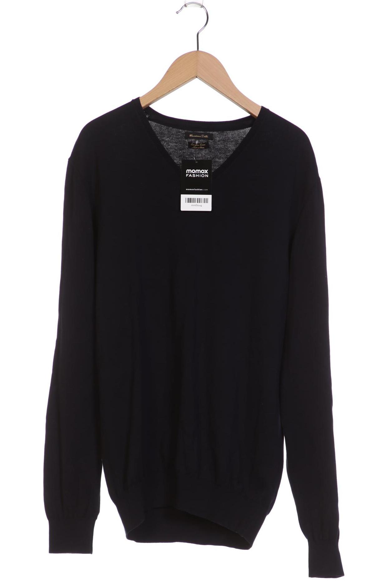 

Massimo Dutti Herren Pullover, marineblau, Gr. 52