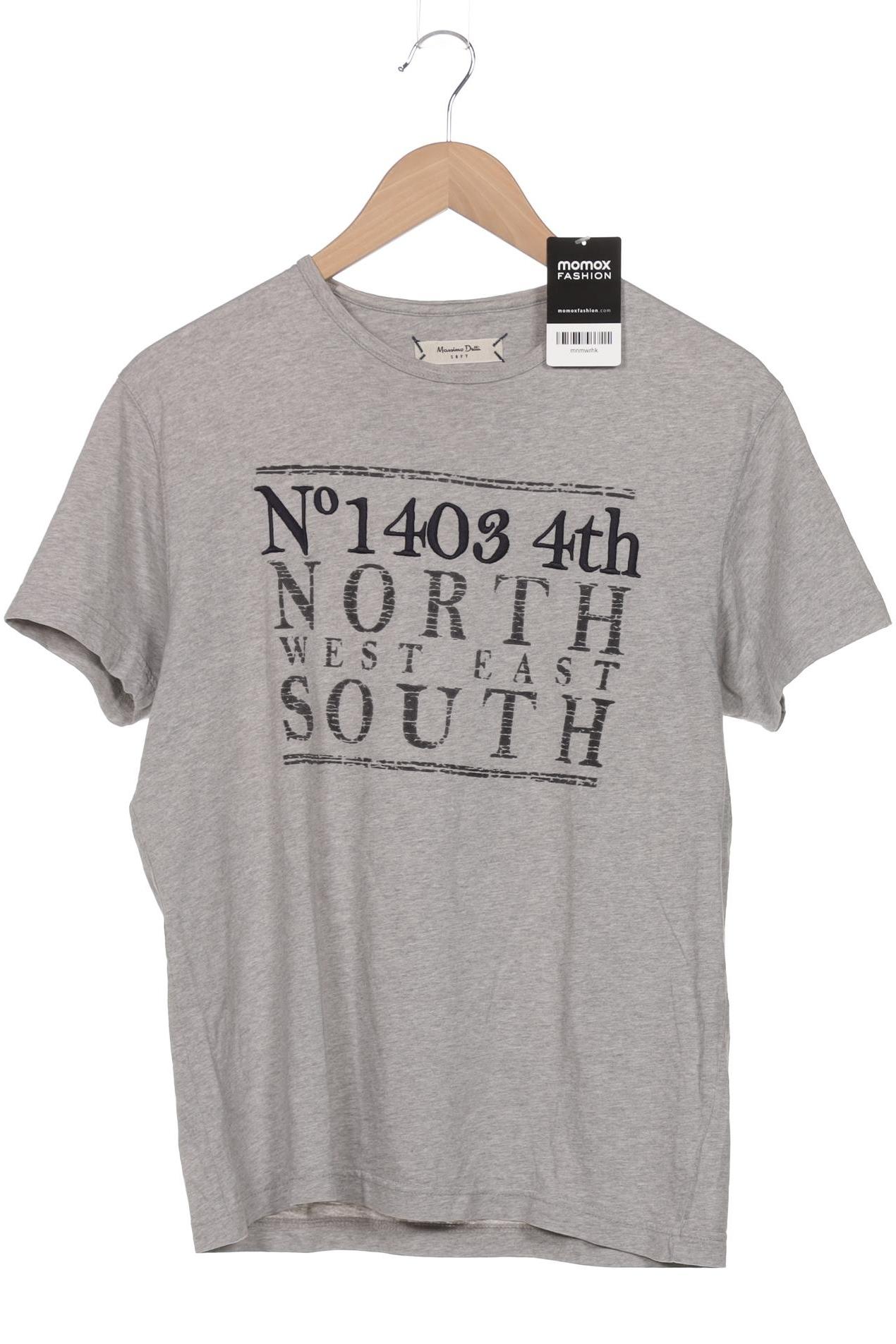 

Massimo Dutti Herren T-Shirt, grau, Gr. 48