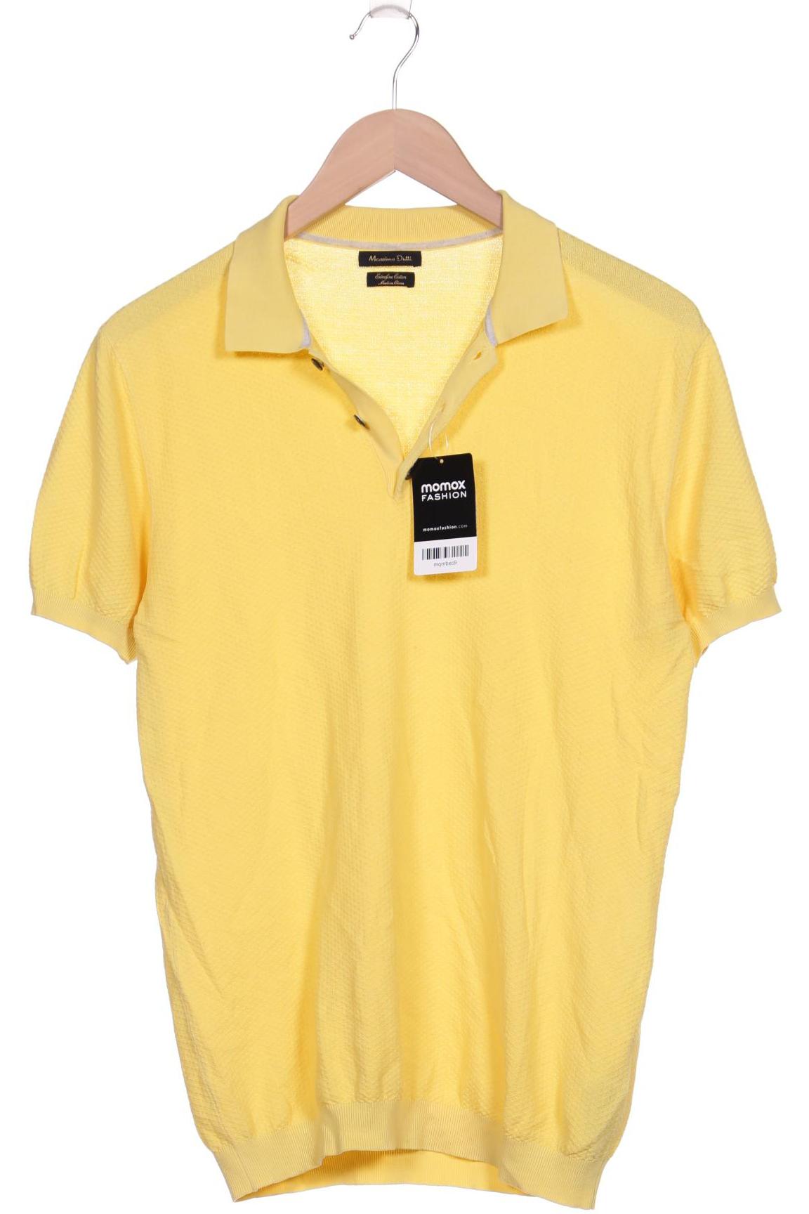 

Massimo Dutti Herren Poloshirt, gelb