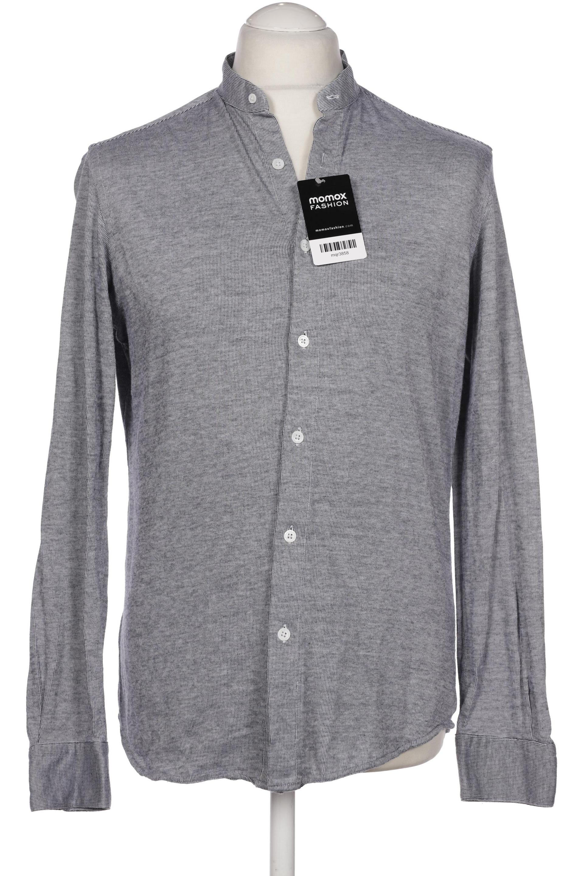 

Massimo Dutti Herren Hemd, grau, Gr. 48