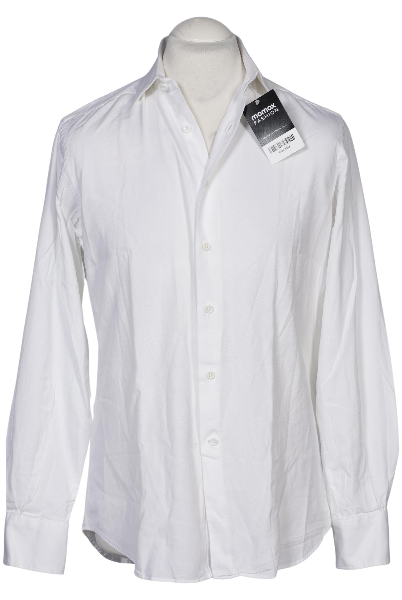 

Massimo Dutti Herren Hemd, weiß, Gr. 50