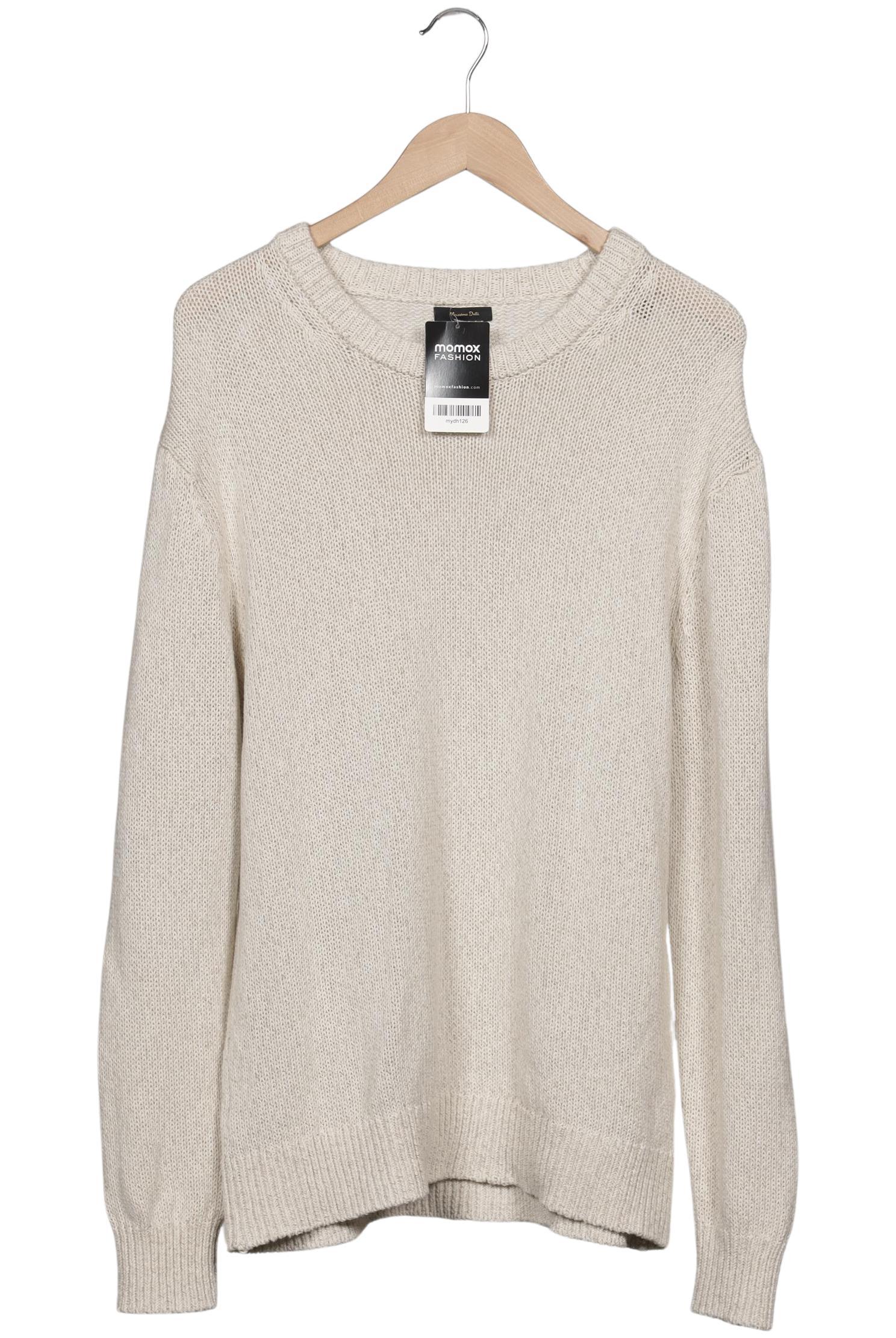 

Massimo Dutti Herren Pullover, beige, Gr. 52