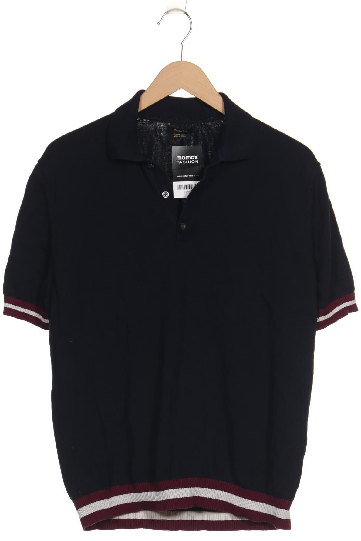 

Massimo Dutti Herren Poloshirt, marineblau, Gr. 56