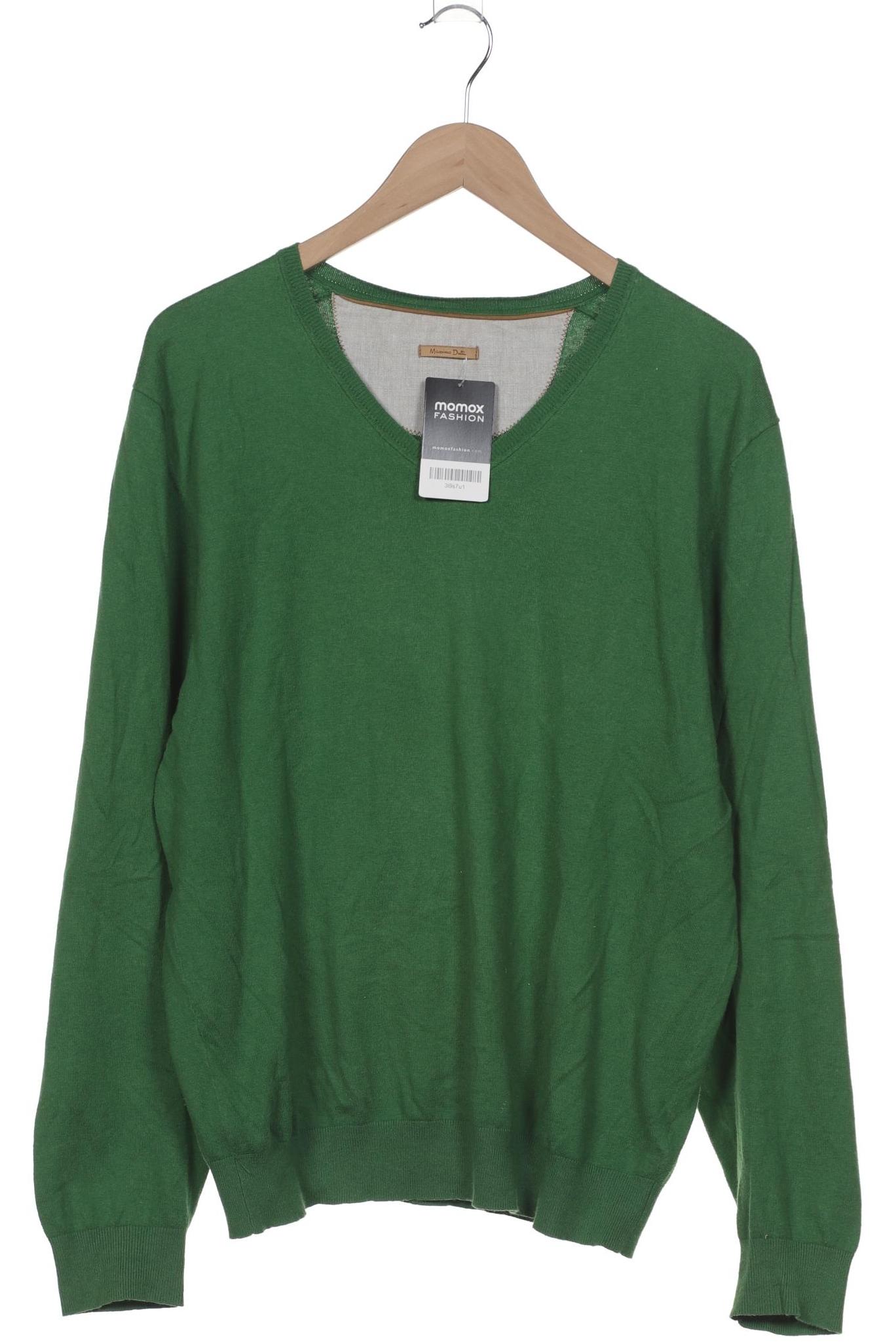 

Massimo Dutti Herren Pullover, grün, Gr. 54