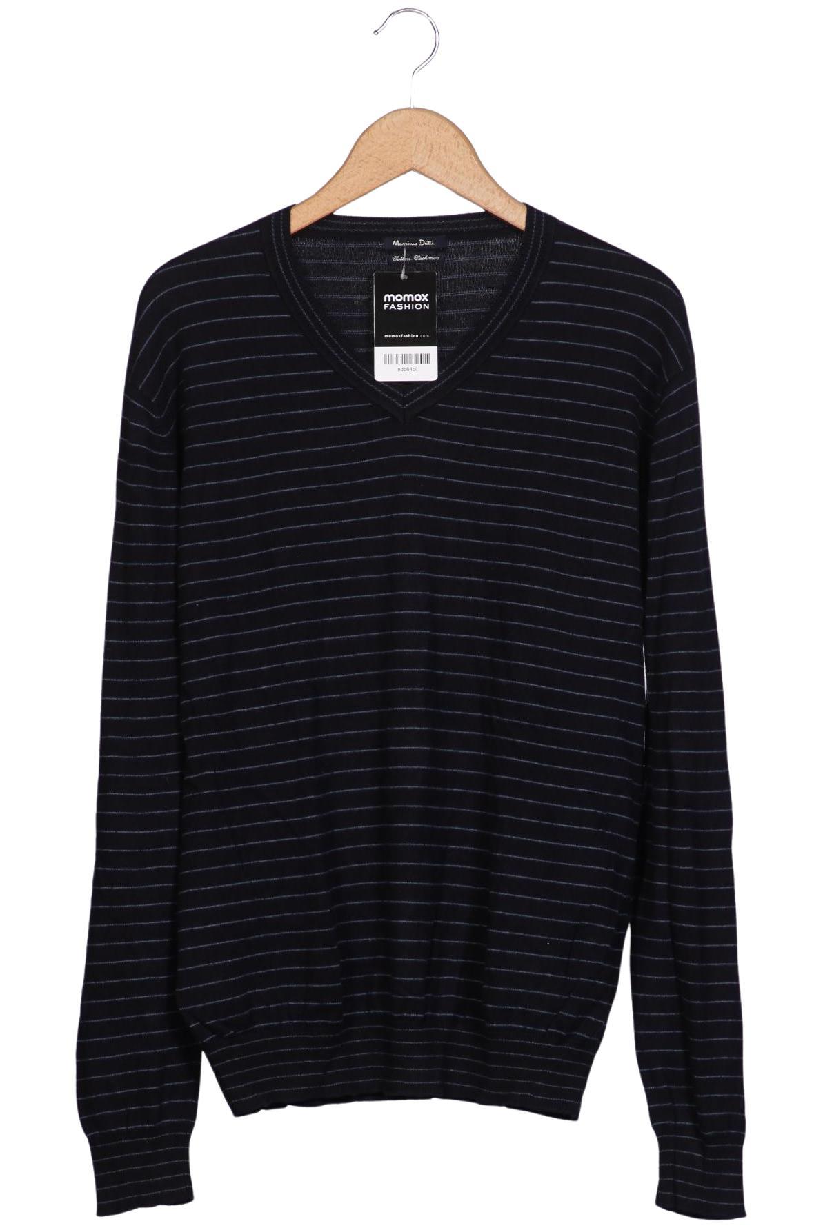 

Massimo Dutti Herren Pullover, marineblau, Gr. 54