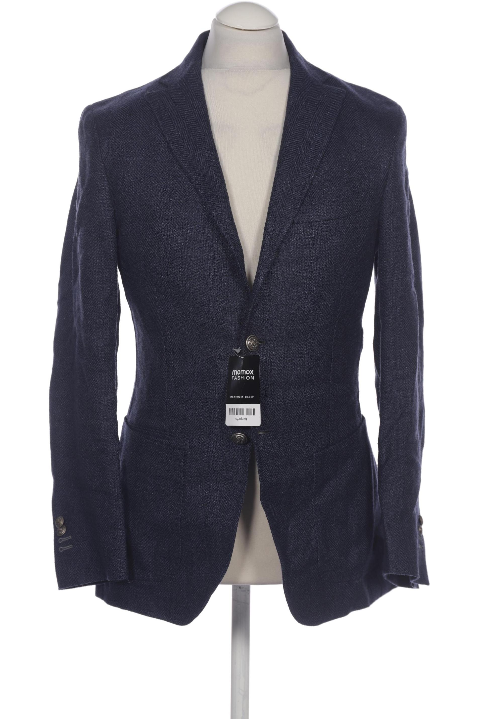

Massimo Dutti Herren Sakko, marineblau, Gr. 46