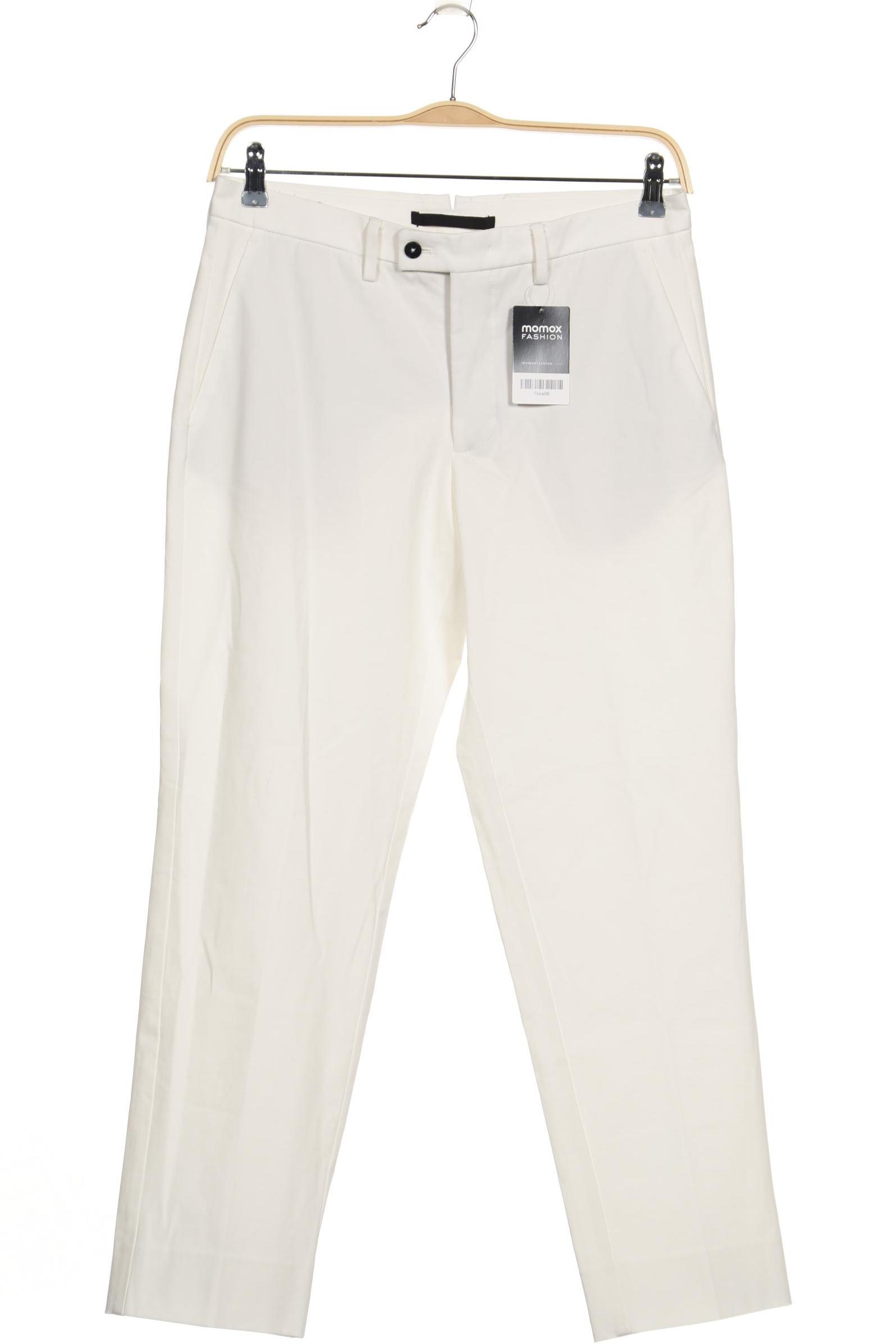 

Massimo Dutti Herren Stoffhose, weiß, Gr. 30