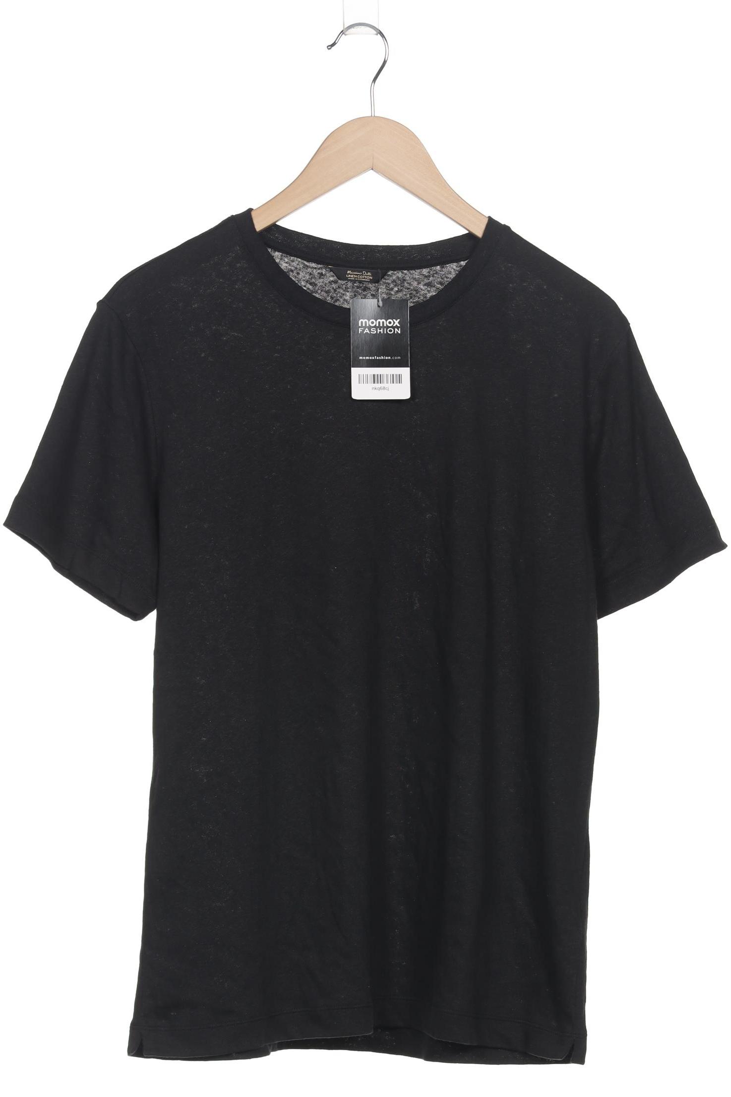 

Massimo Dutti Herren T-Shirt, schwarz, Gr. 48