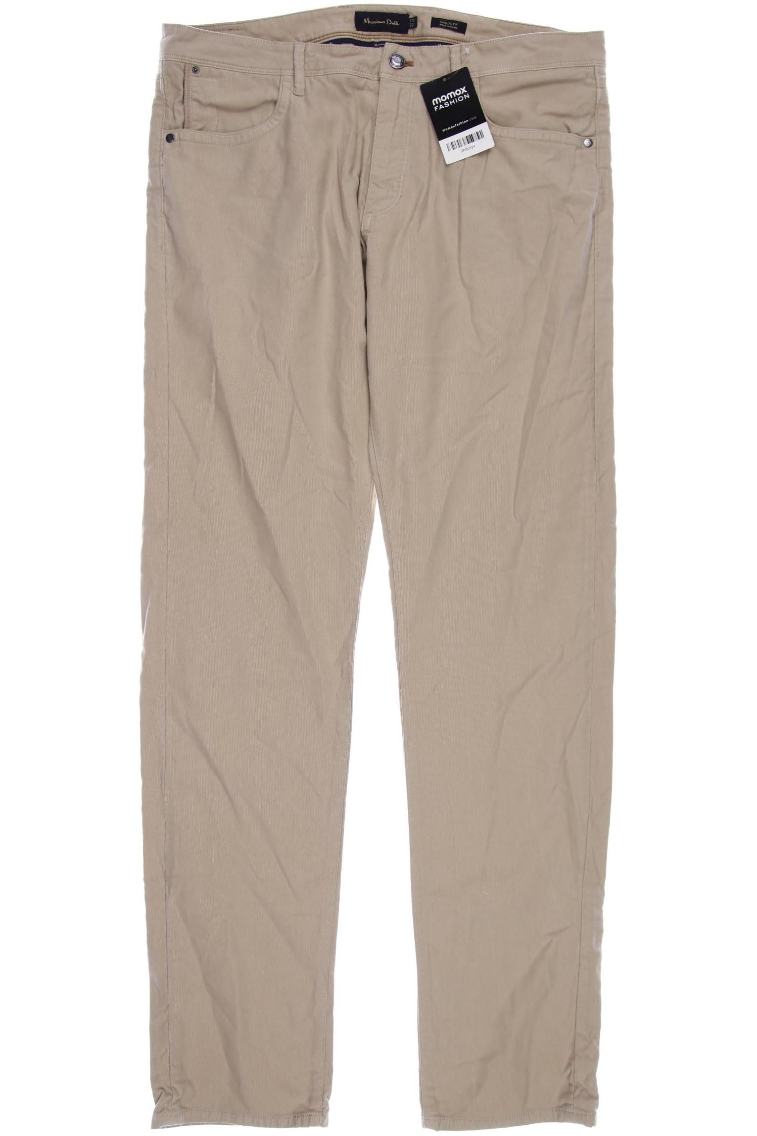 

Massimo Dutti Herren Stoffhose, beige, Gr. 44