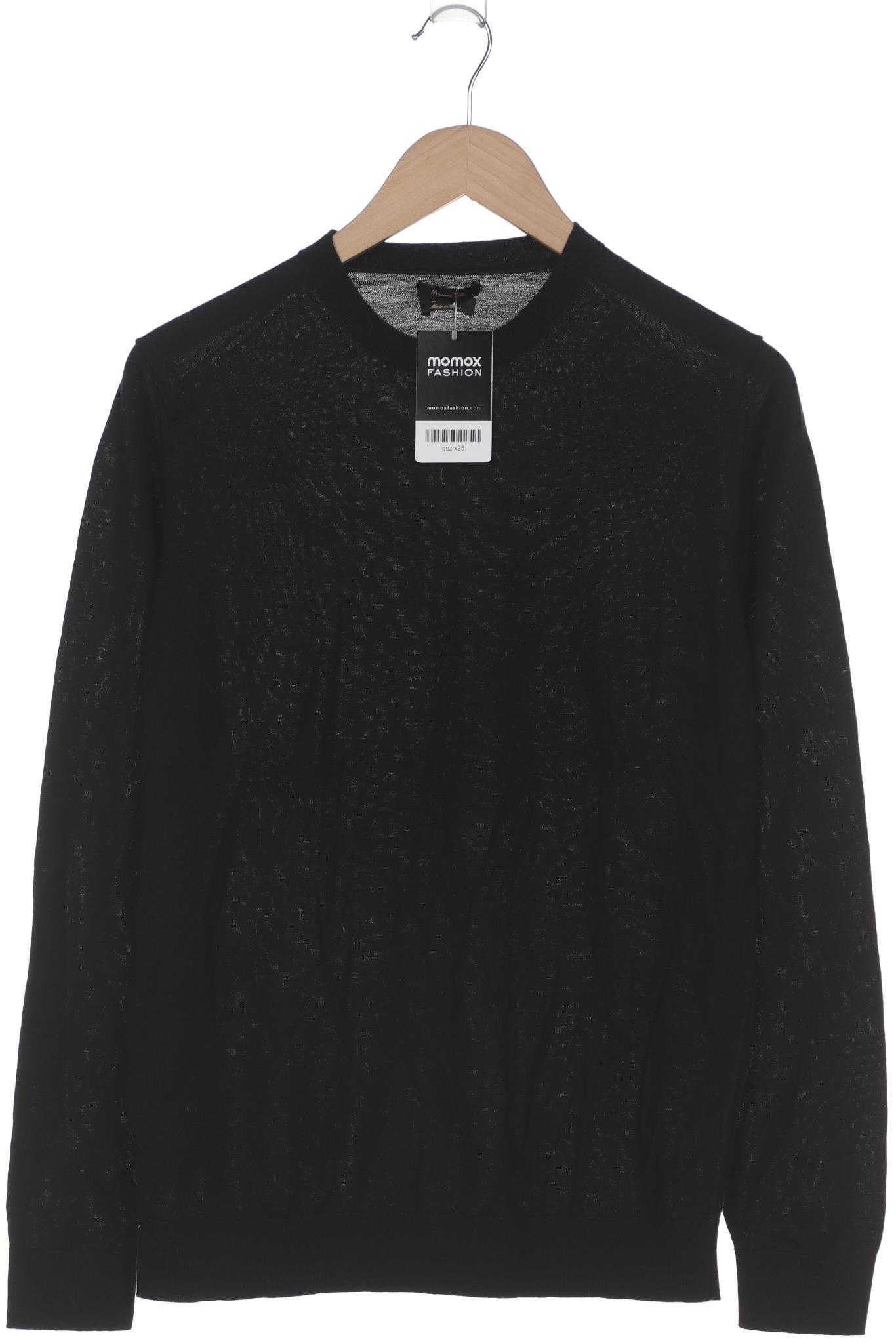 

Massimo Dutti Herren Pullover, schwarz, Gr. 52