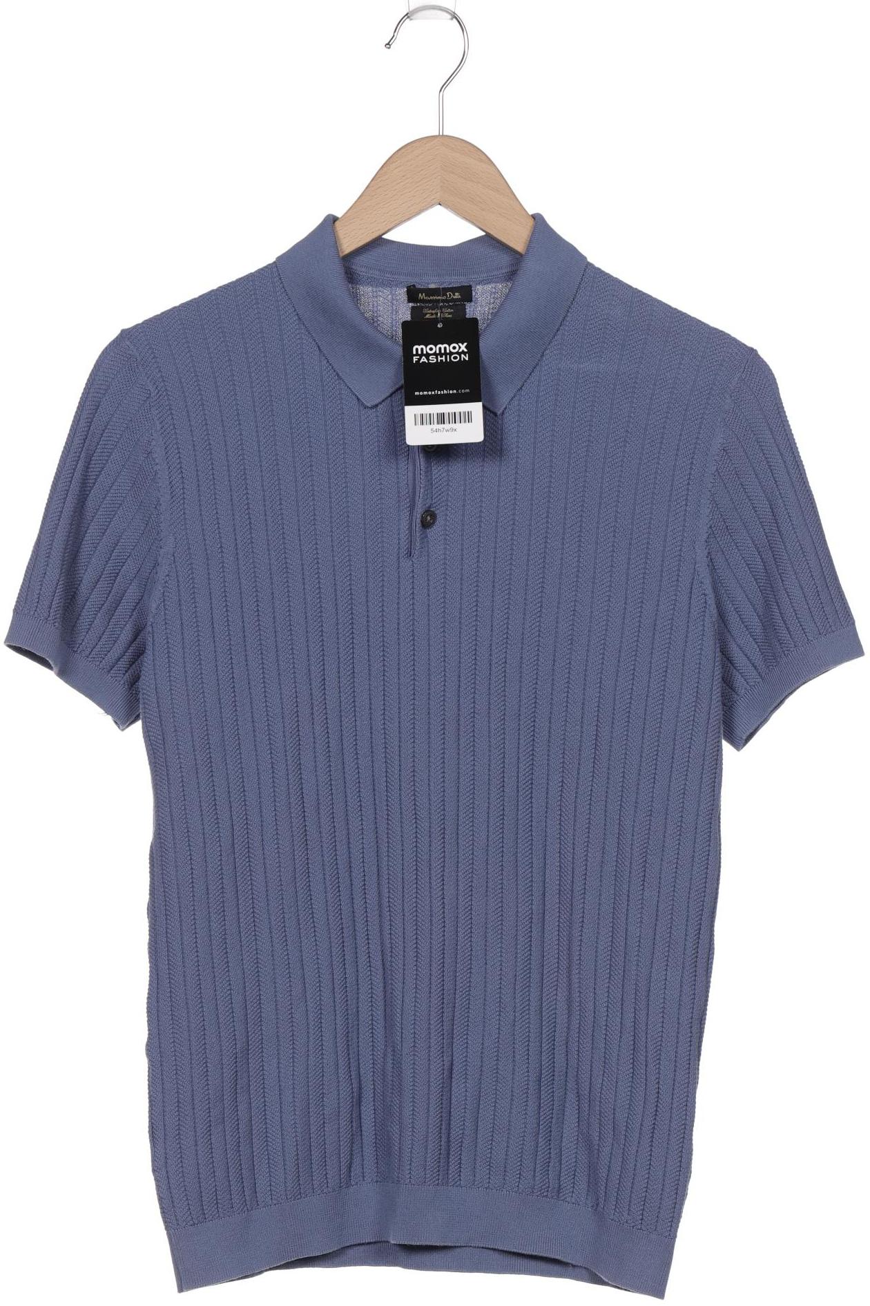 

Massimo Dutti Herren Poloshirt, blau