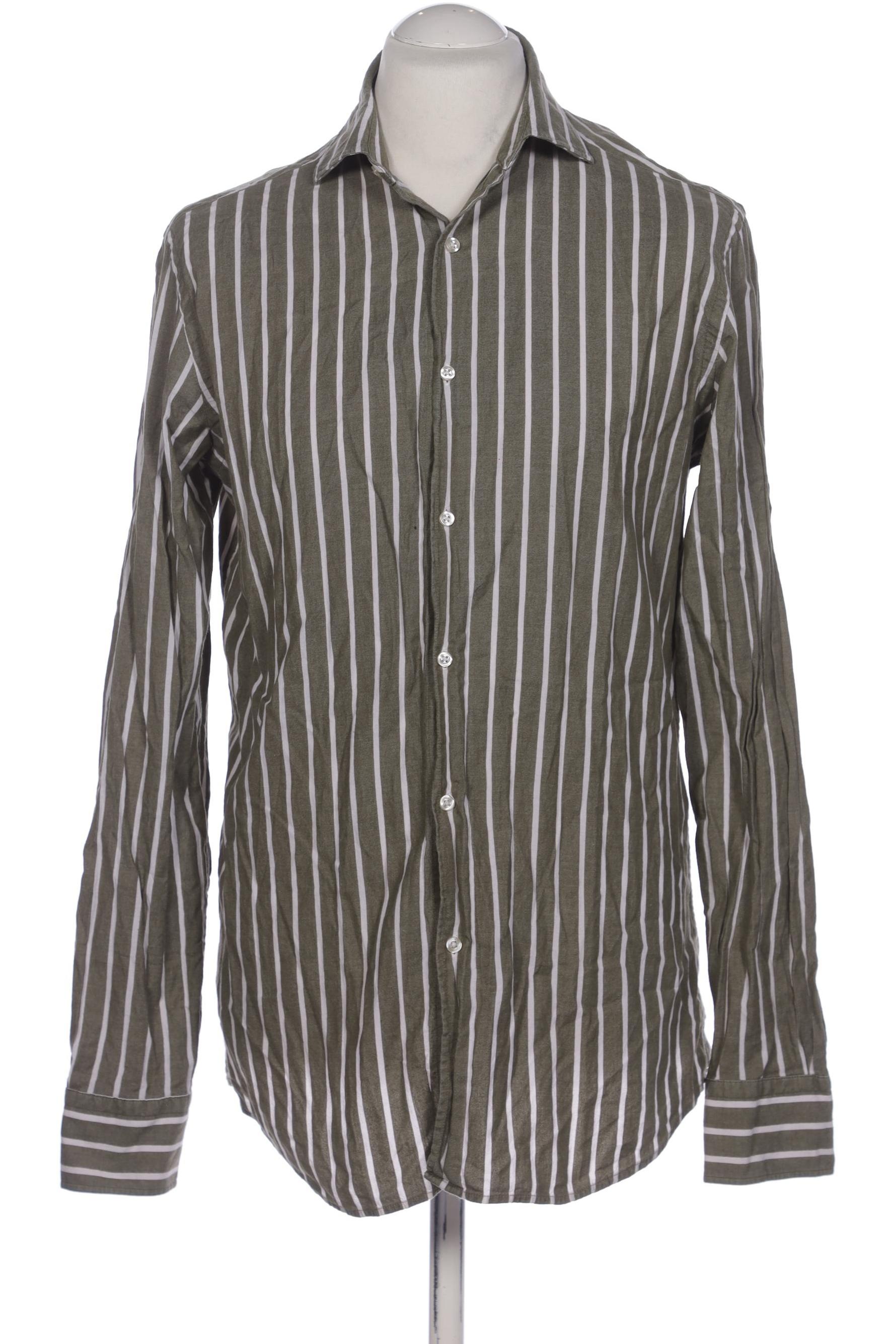 

Massimo Dutti Herren Hemd, grün, Gr. 52