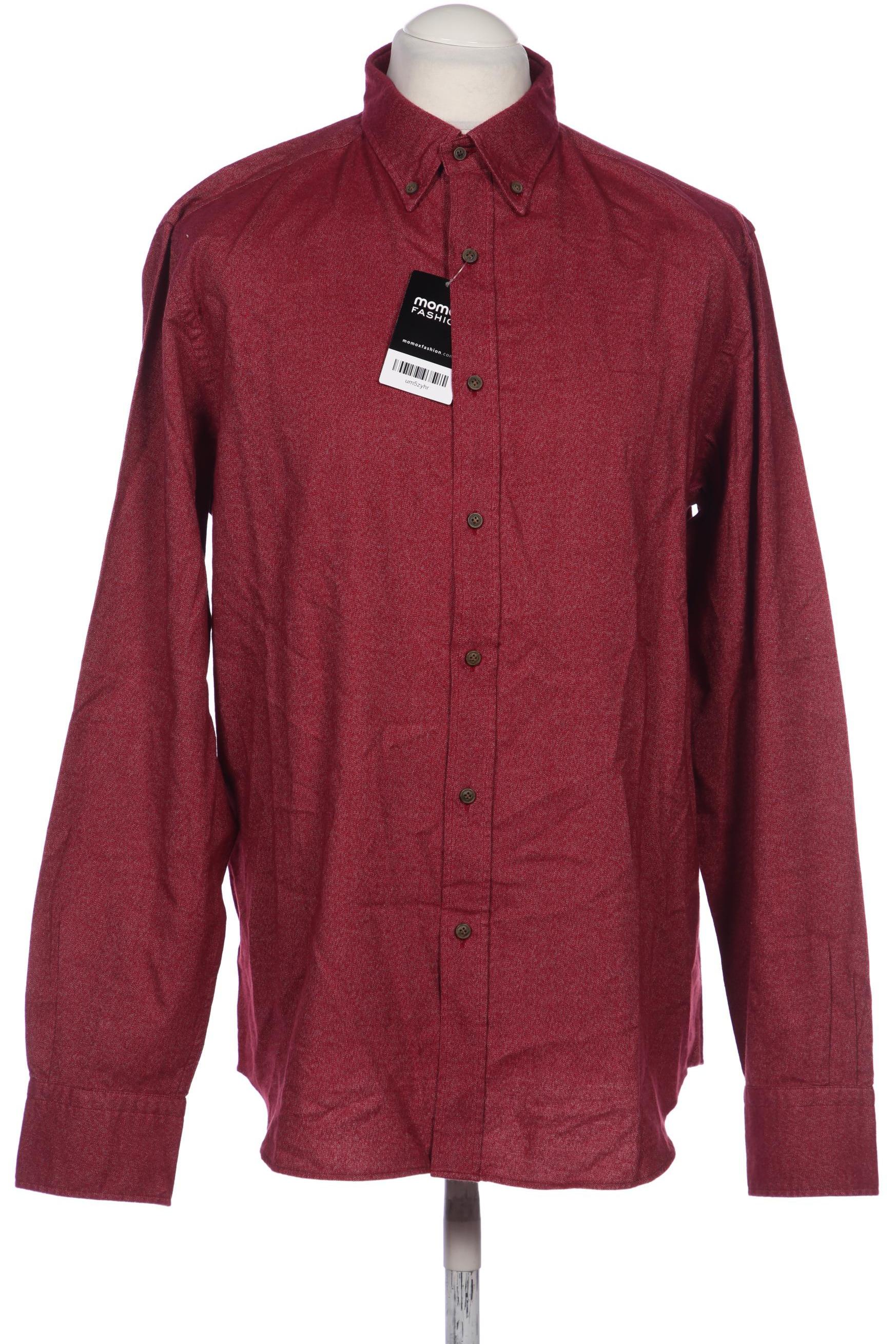 

Massimo Dutti Herren Hemd, bordeaux, Gr. 54