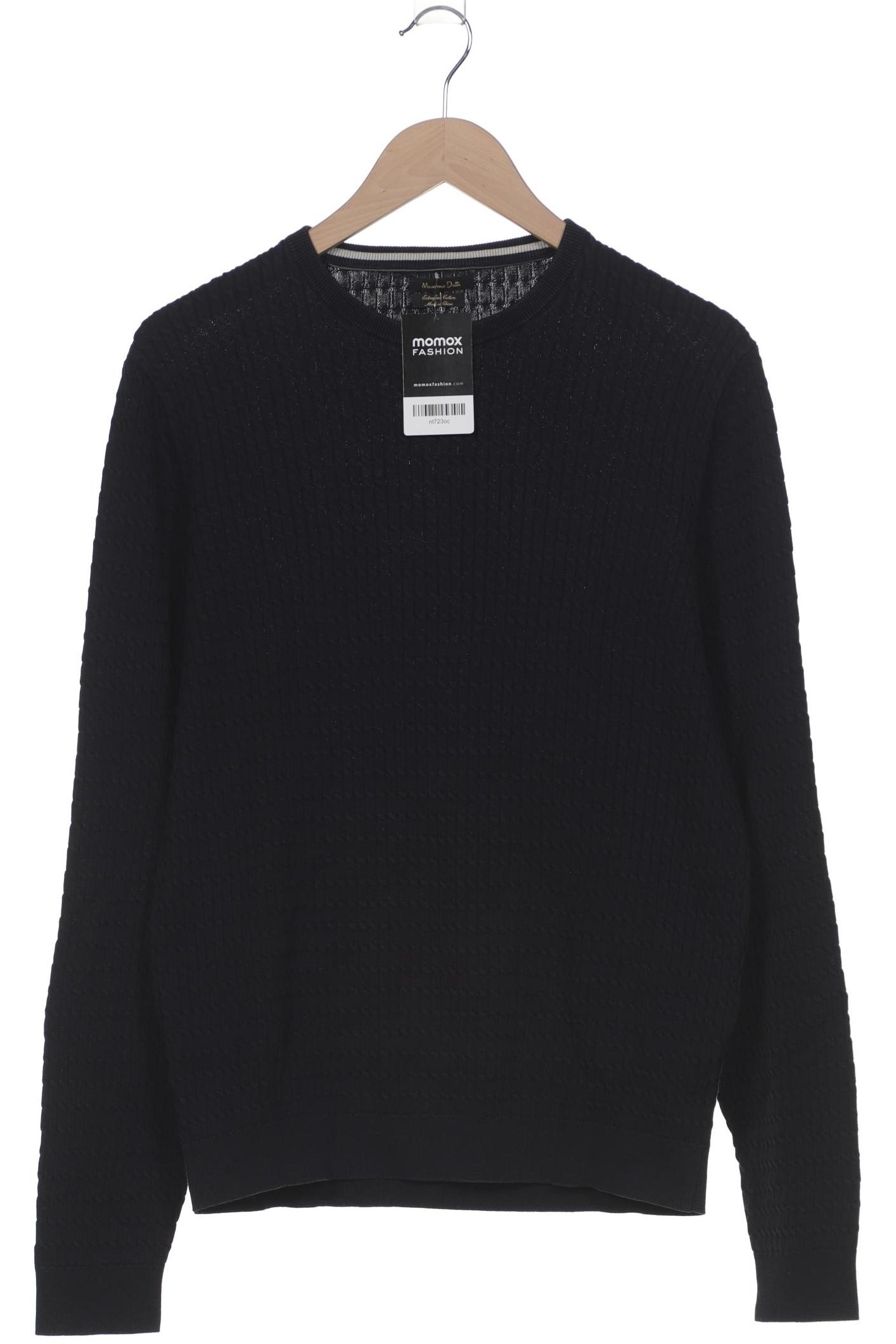 

Massimo Dutti Herren Pullover, marineblau, Gr. 54