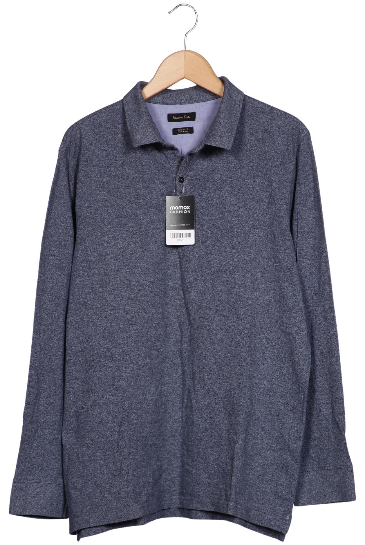 

Massimo Dutti Herren Poloshirt, marineblau, Gr. 54