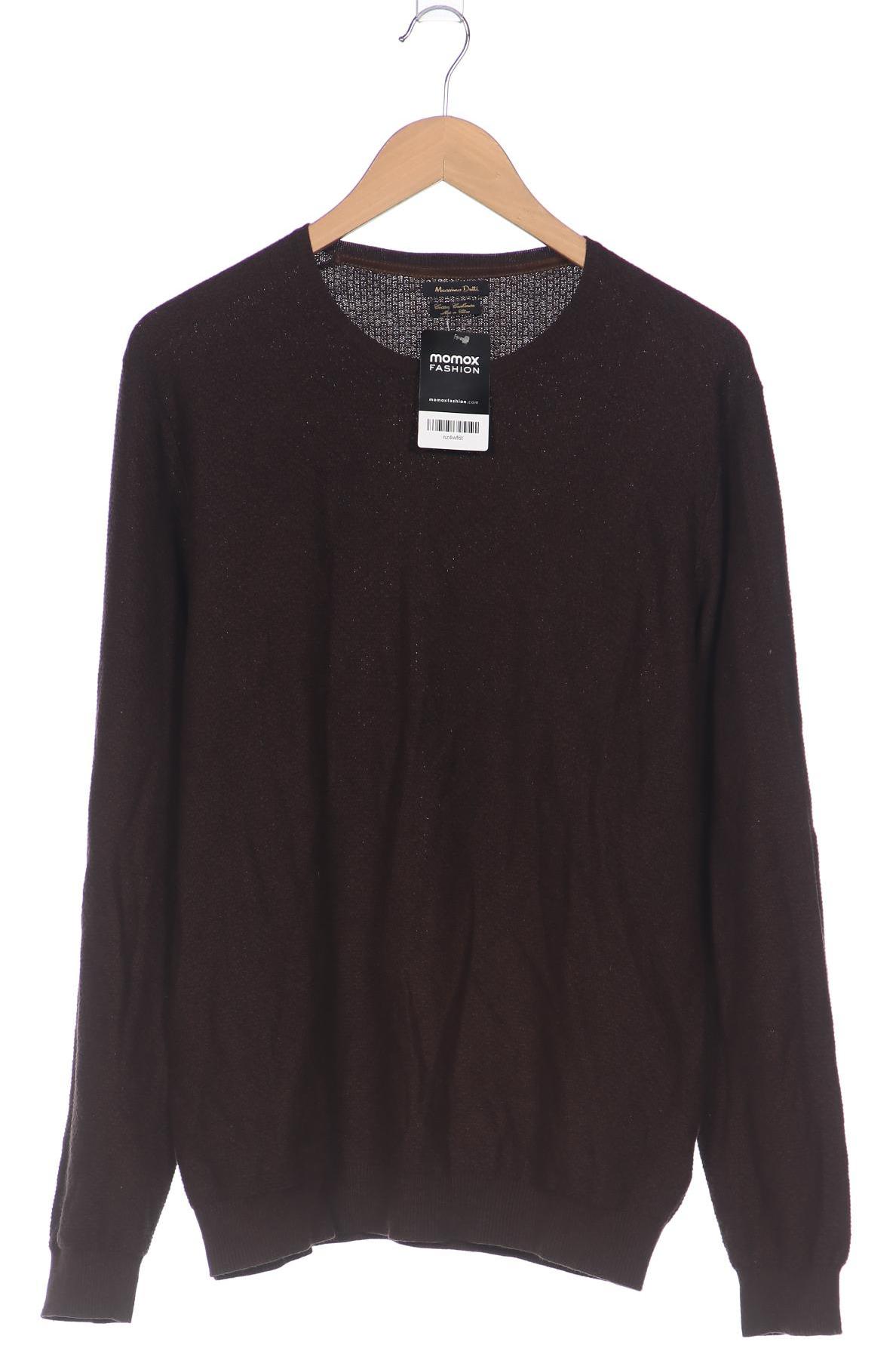 

Massimo Dutti Herren Pullover, braun, Gr. 52