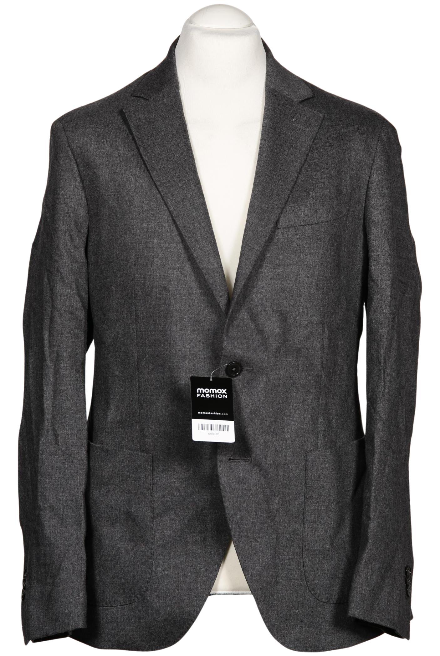 

Massimo Dutti Herren Sakko, grau, Gr. 52