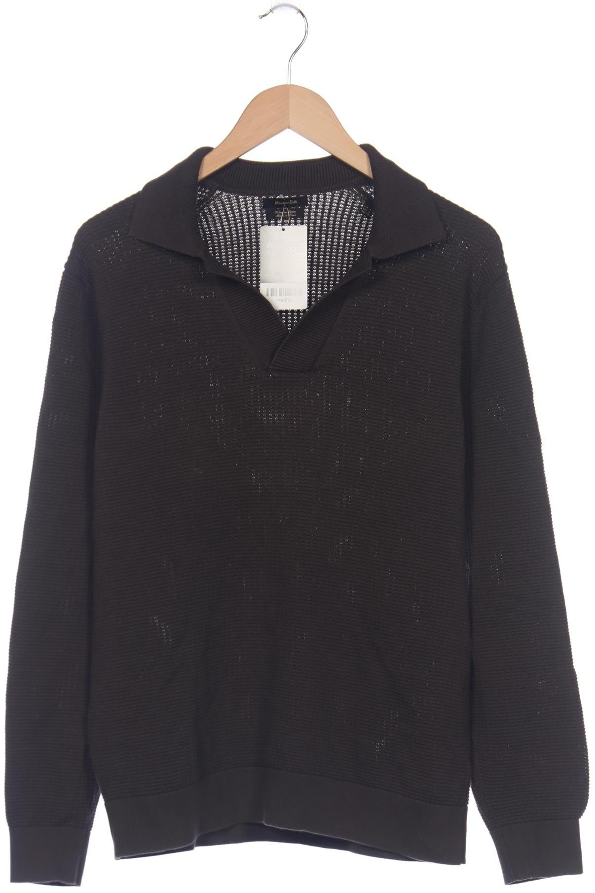 

Massimo Dutti Herren Pullover, grün, Gr. 52