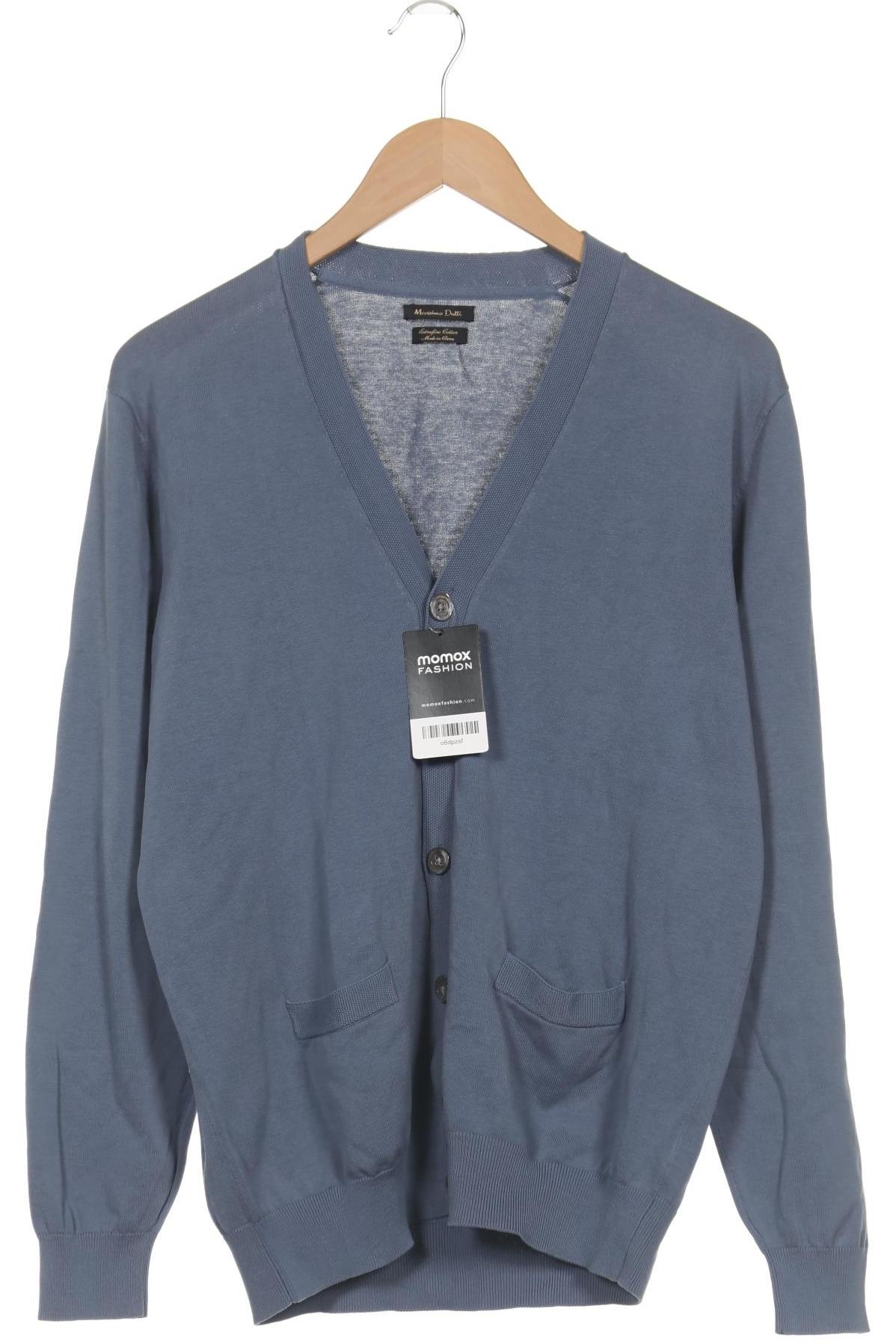 

Massimo Dutti Herren Strickjacke, grau, Gr. 52
