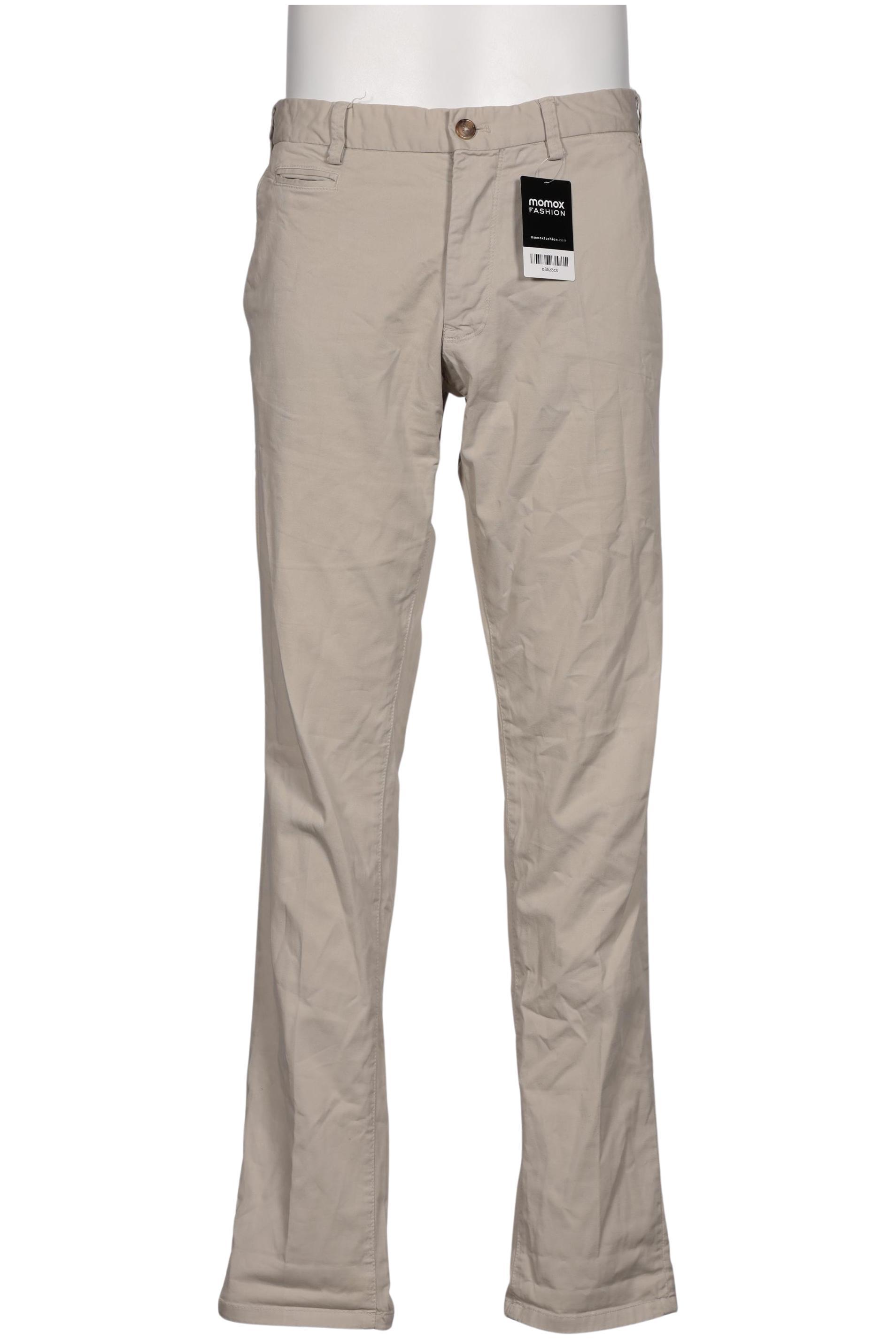 

Massimo Dutti Herren Stoffhose, beige, Gr. 34