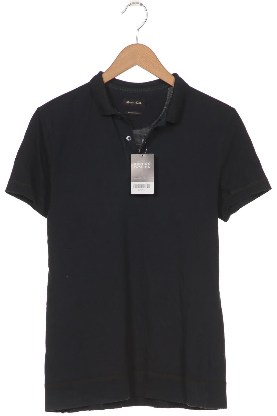 

Massimo Dutti Herren Poloshirt, marineblau