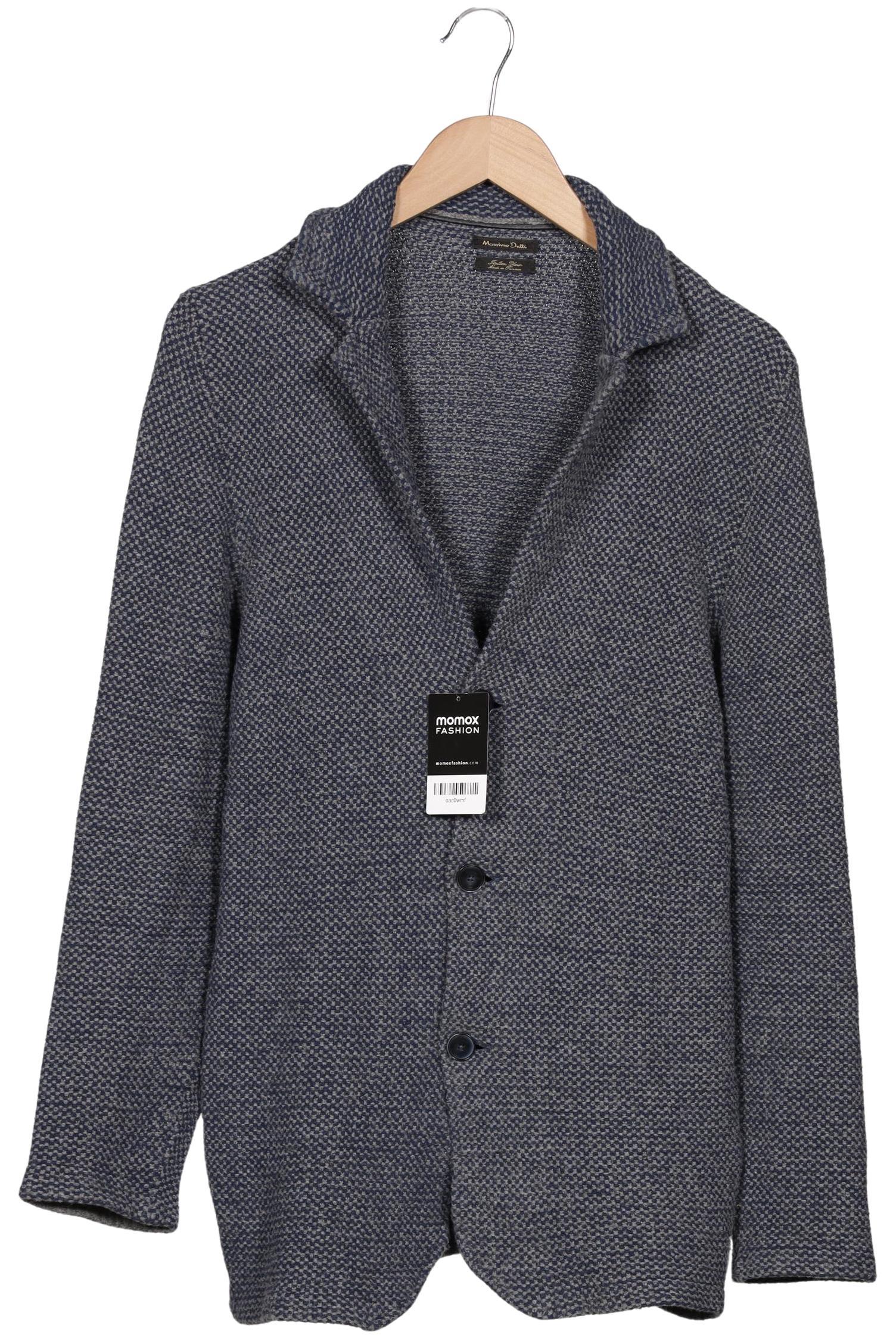 

Massimo Dutti Herren Strickjacke, marineblau, Gr. 52