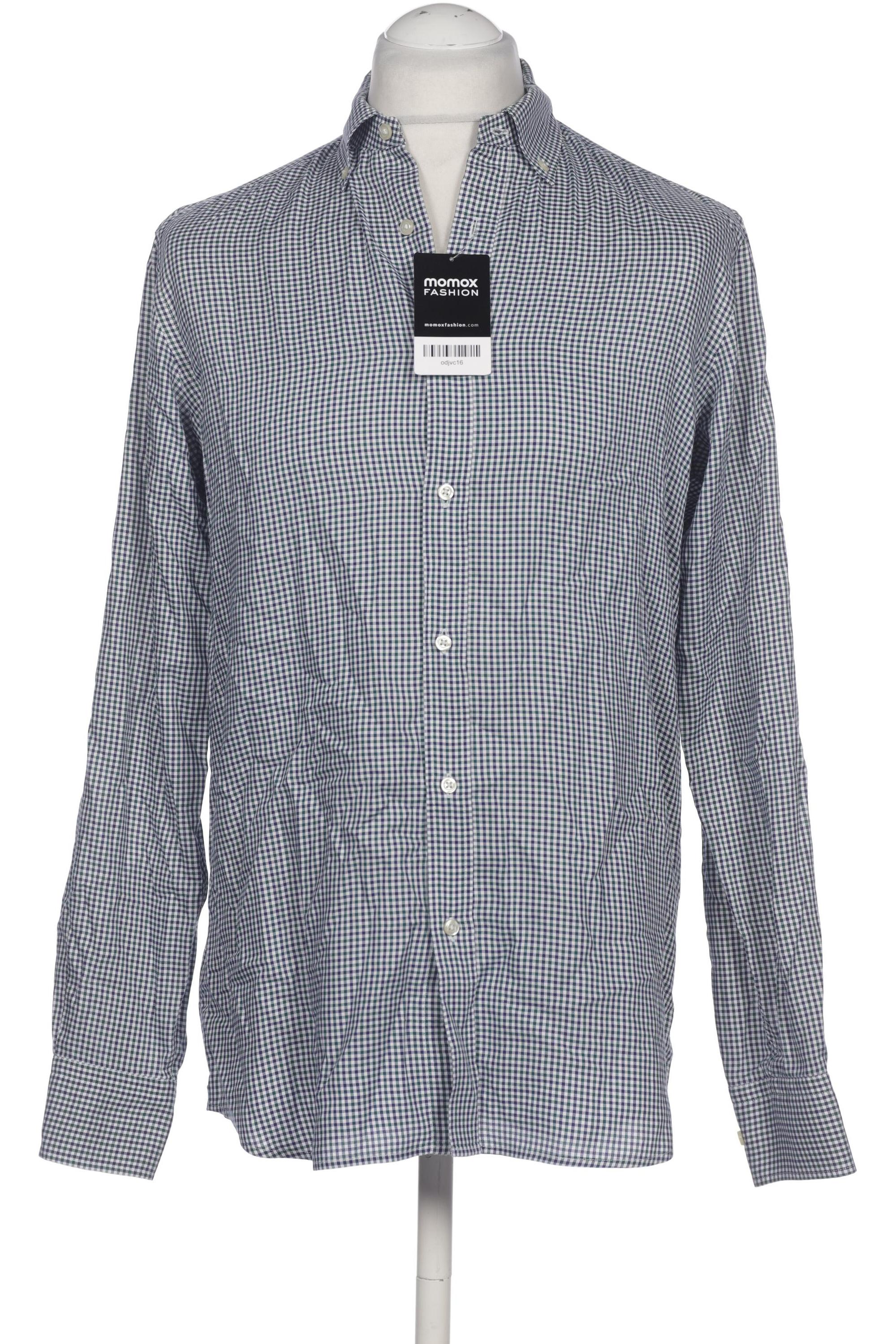 

Massimo Dutti Herren Hemd, türkis, Gr. 48