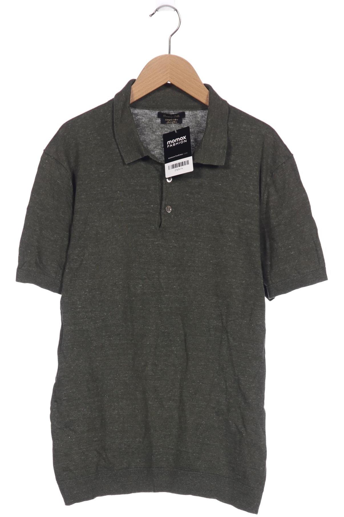 

Massimo Dutti Herren Poloshirt, grün, Gr. 52
