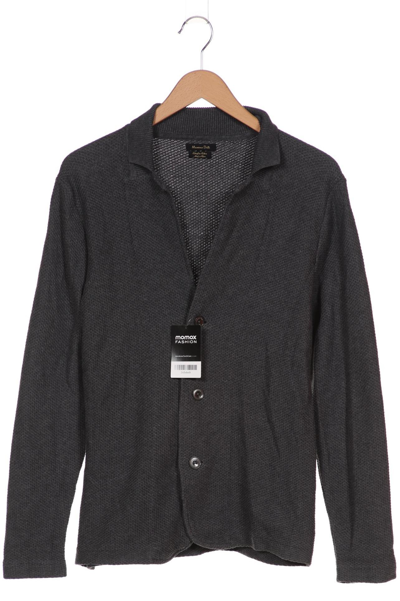 

Massimo Dutti Herren Strickjacke, grau, Gr. 52